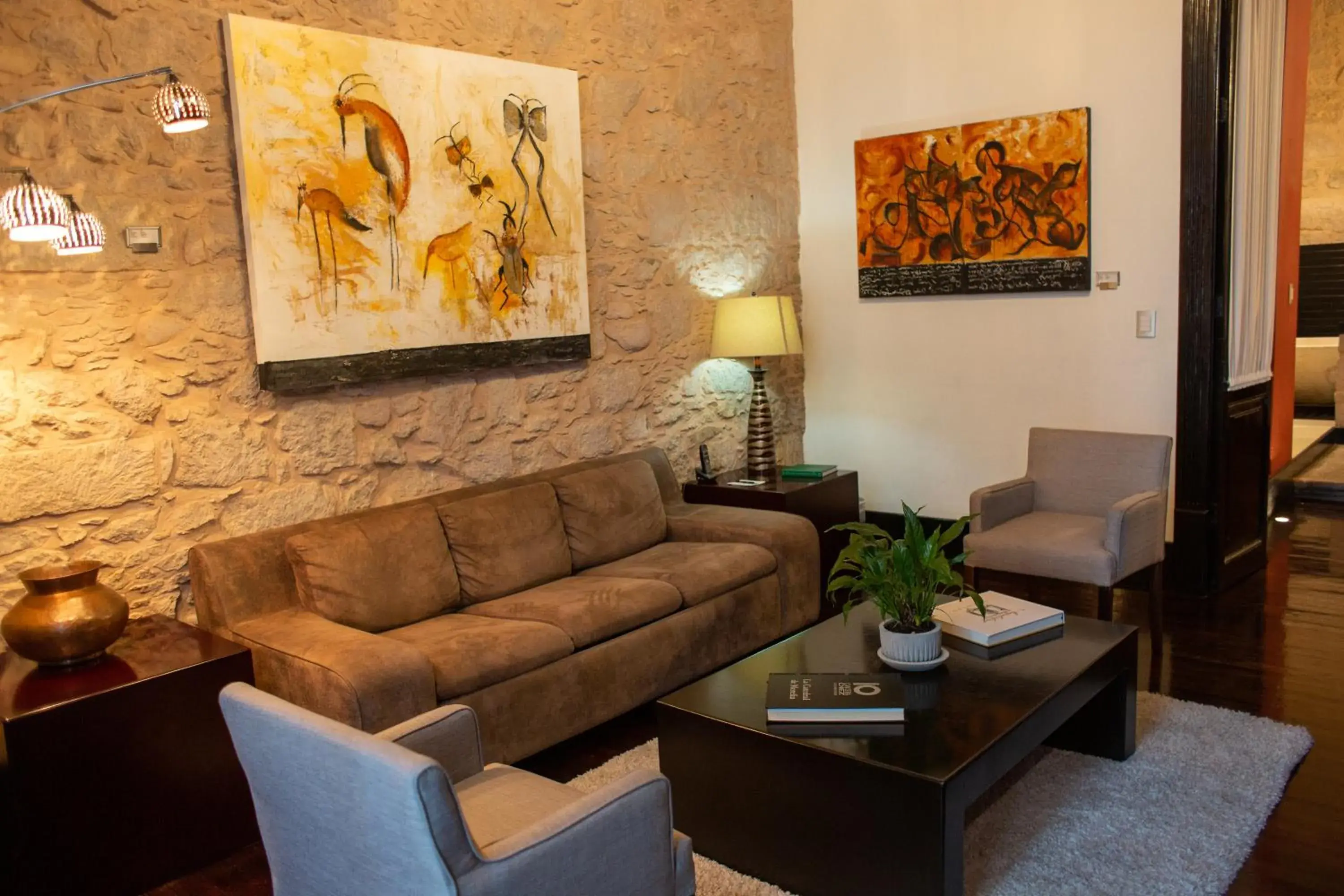 Living room in Cantera 10 Hotel Boutique