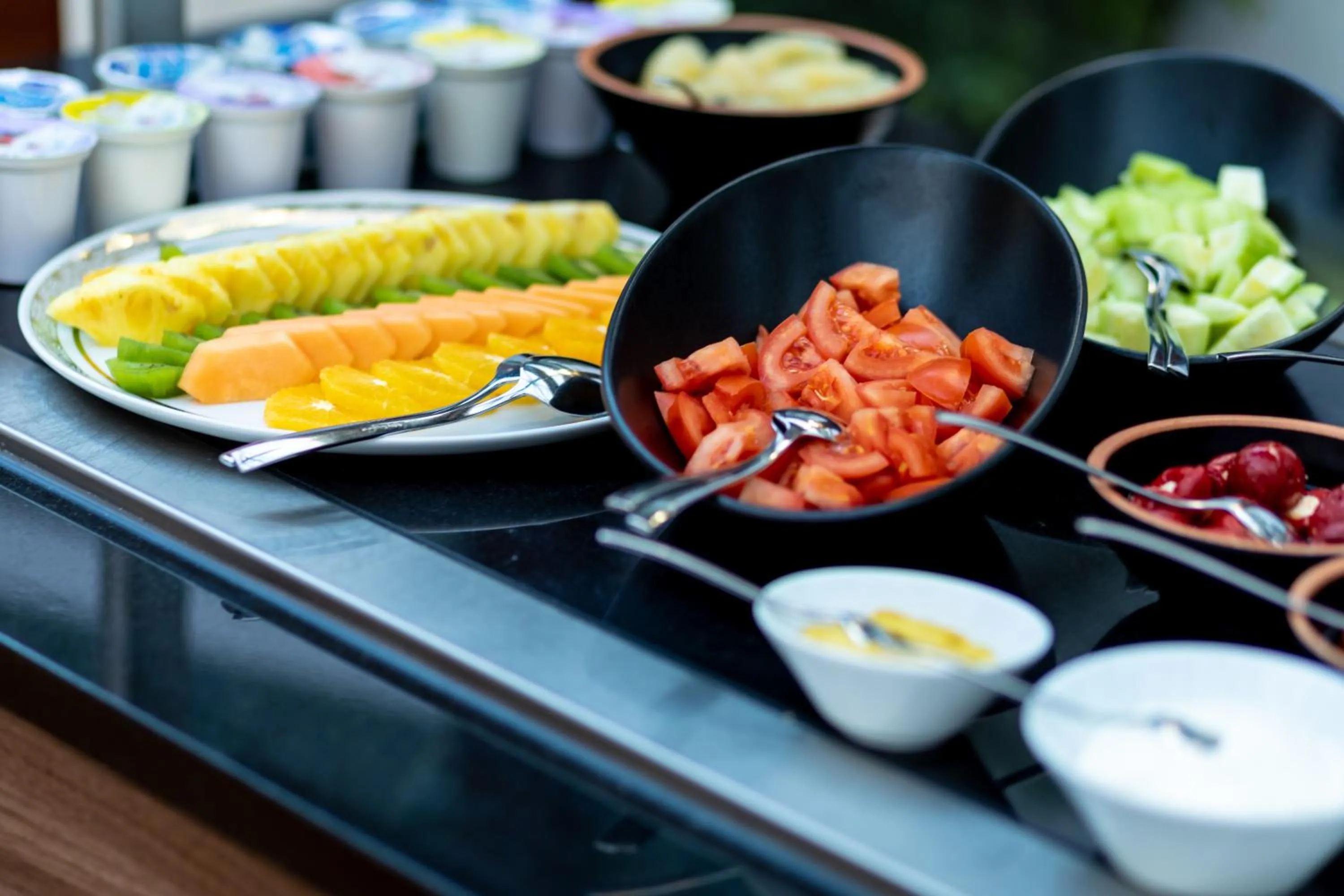 Breakfast in Hotel Le Premier