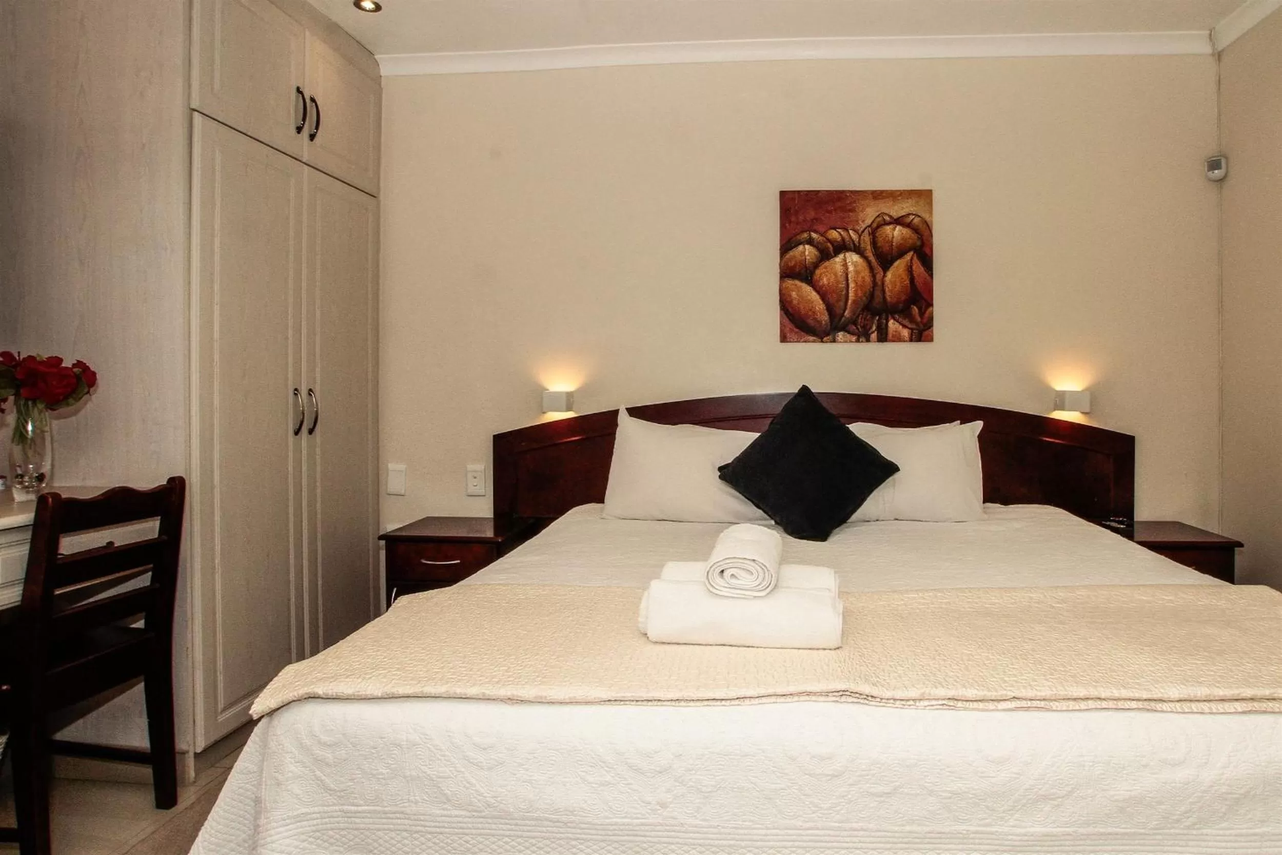 Bed in Addis Bed and Breakfast