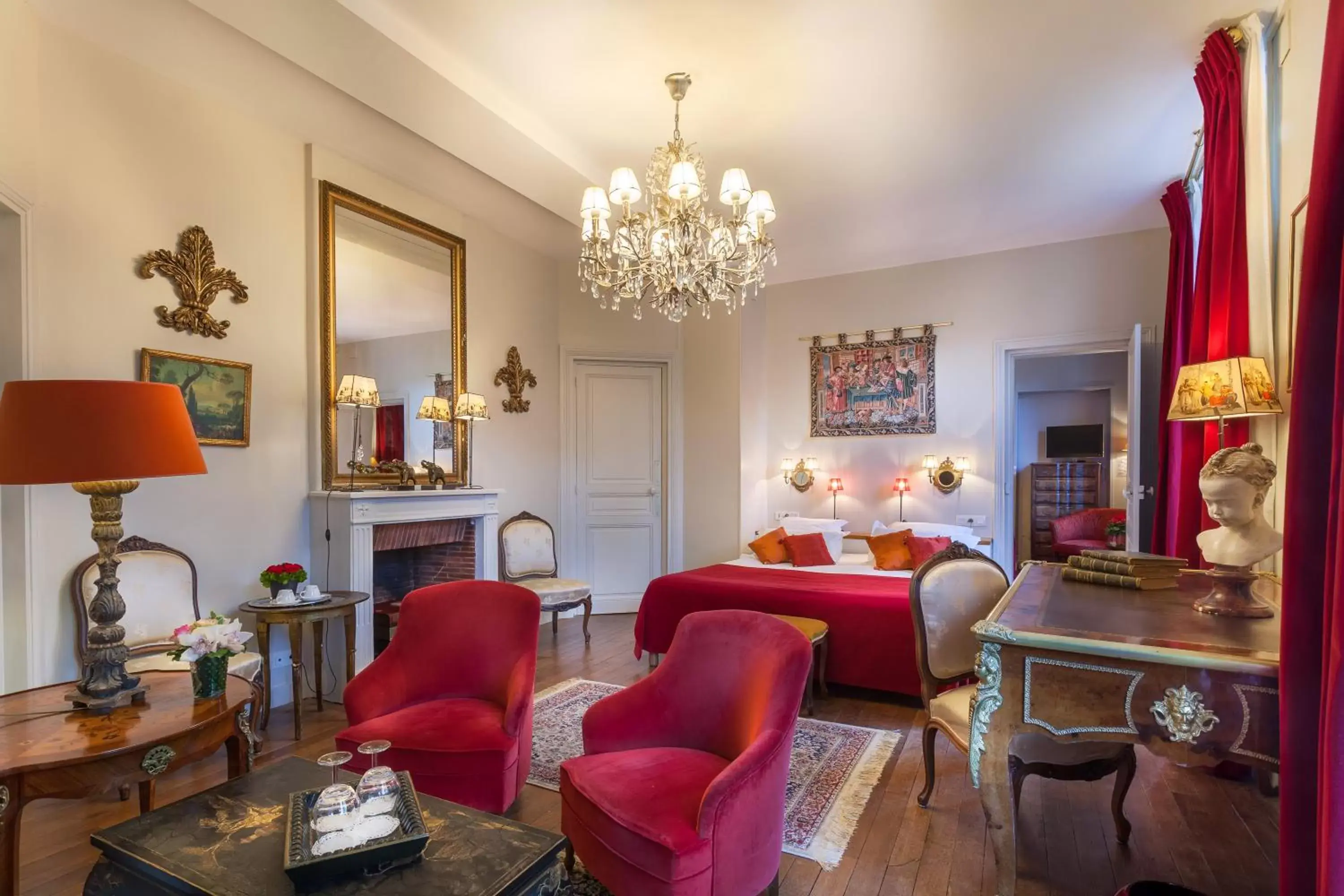 Living room, Seating Area in Le Clos d'Amboise