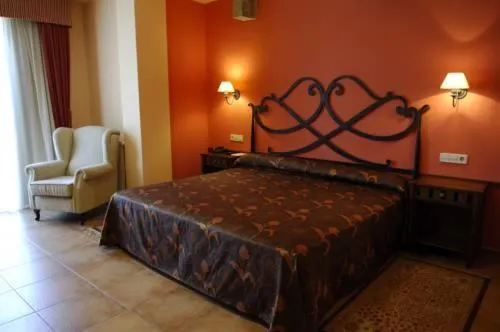 Bedroom, Bed in Hotel Abeiras