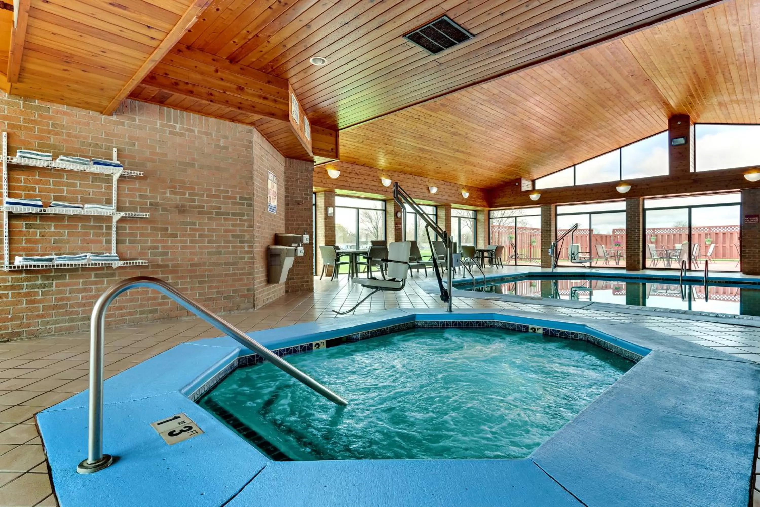 Swimming pool in Holiday Inn Express & Suites Bad Axe by IHG