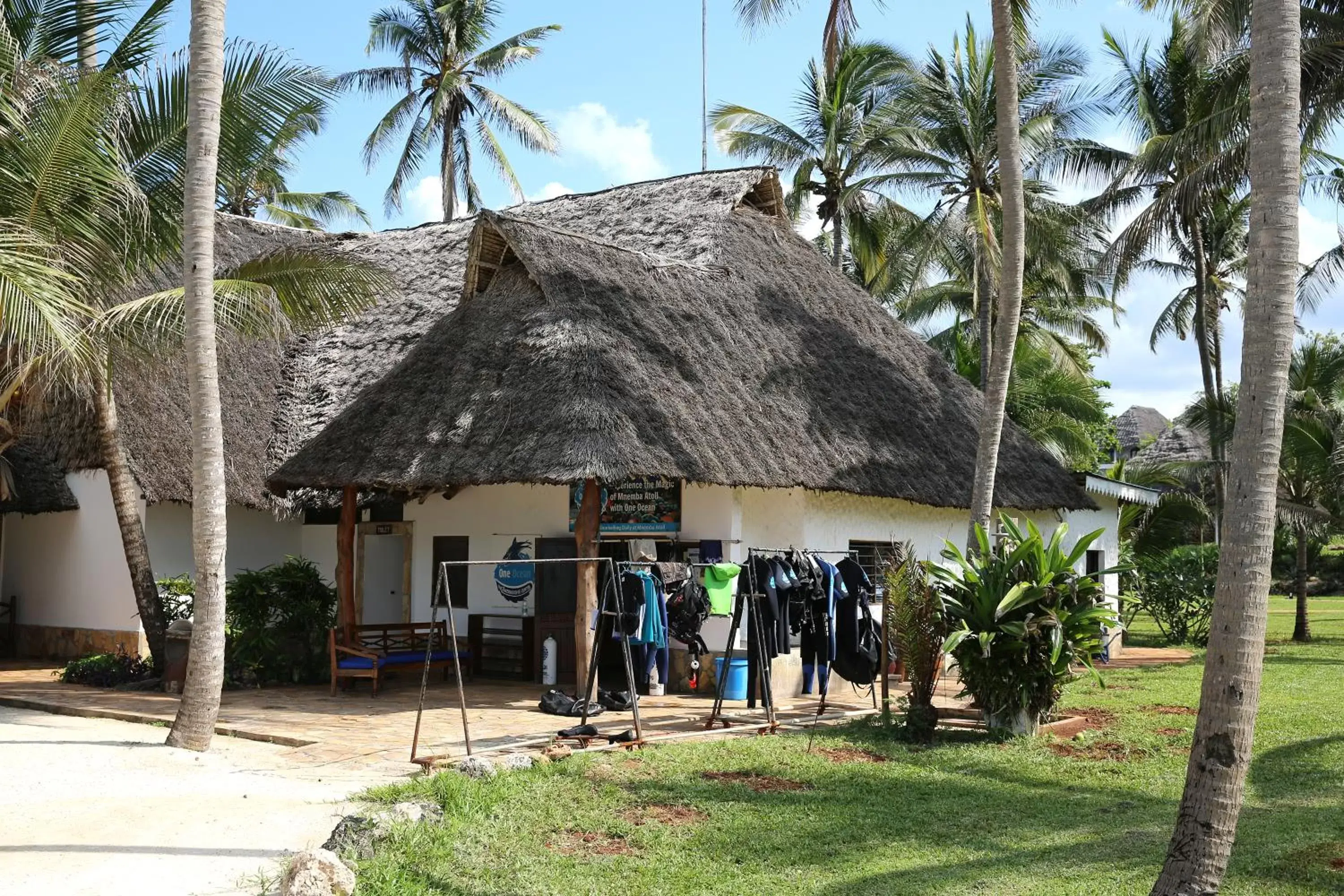 Diving, Property Building in Sultan Sands Island Resort