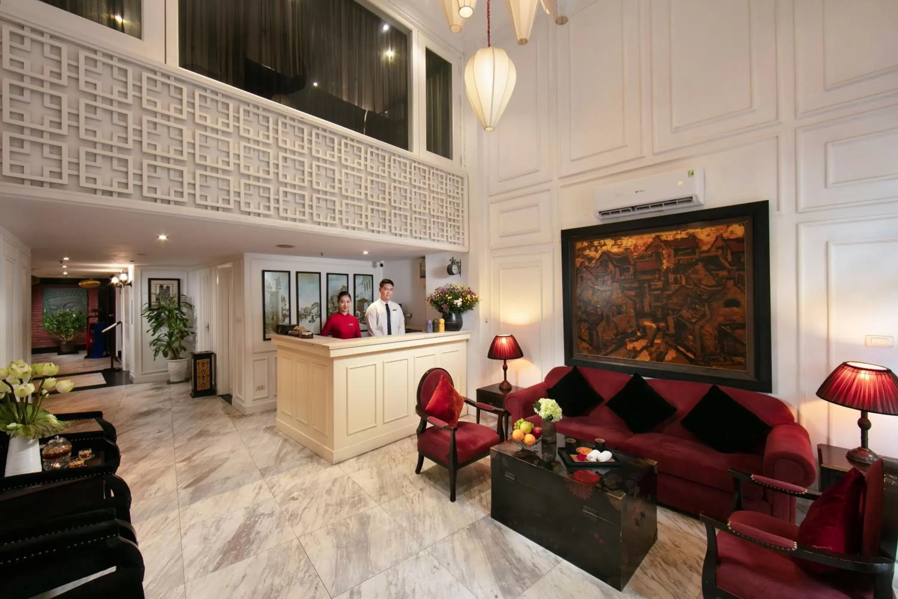 Lobby/Reception in Hanoi Boutique Hotel & Spa