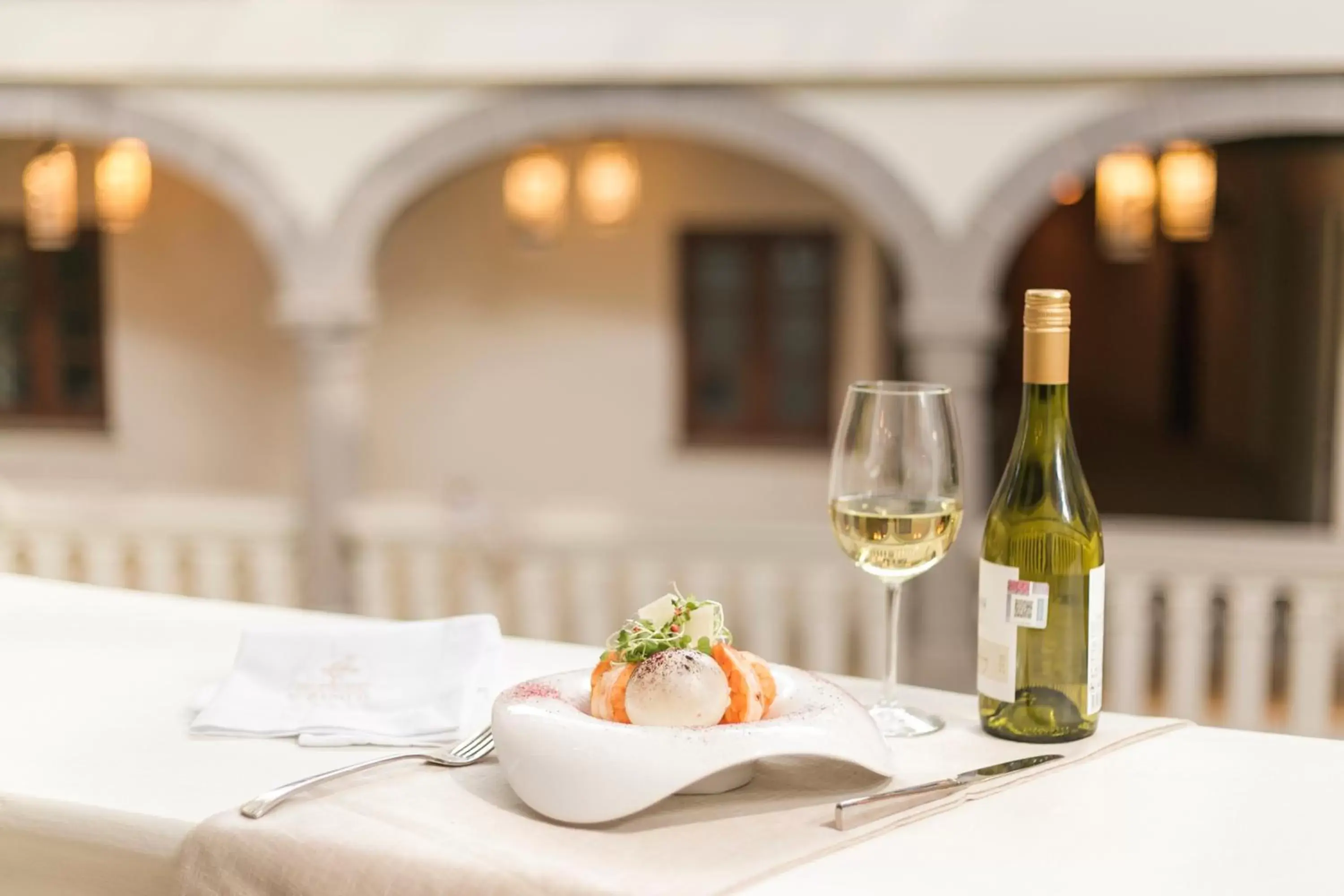 Food close-up in Casona de los Sapos Hotel Boutique