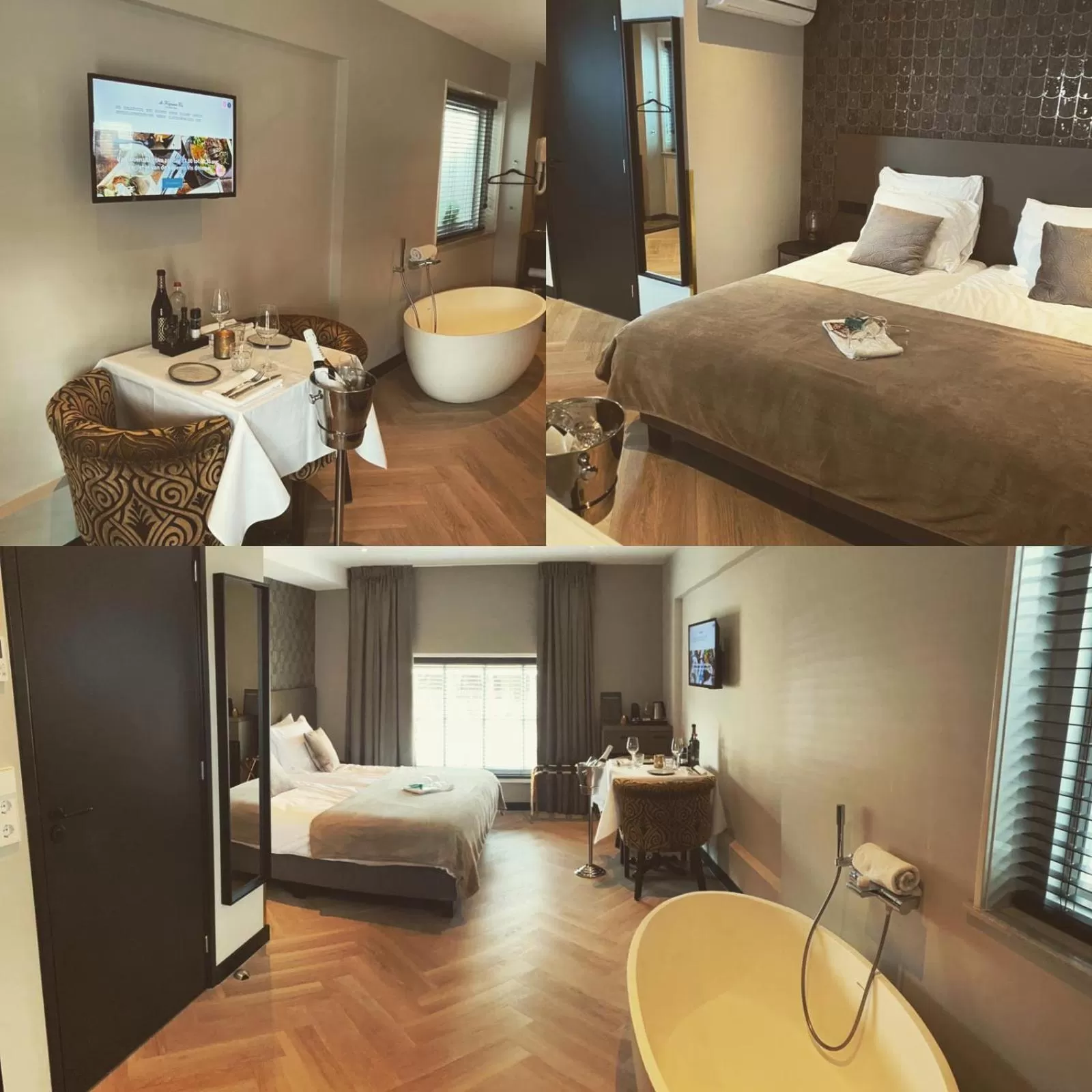 Photo of the whole room, Bed in Harbour Suites Boutique Hotel