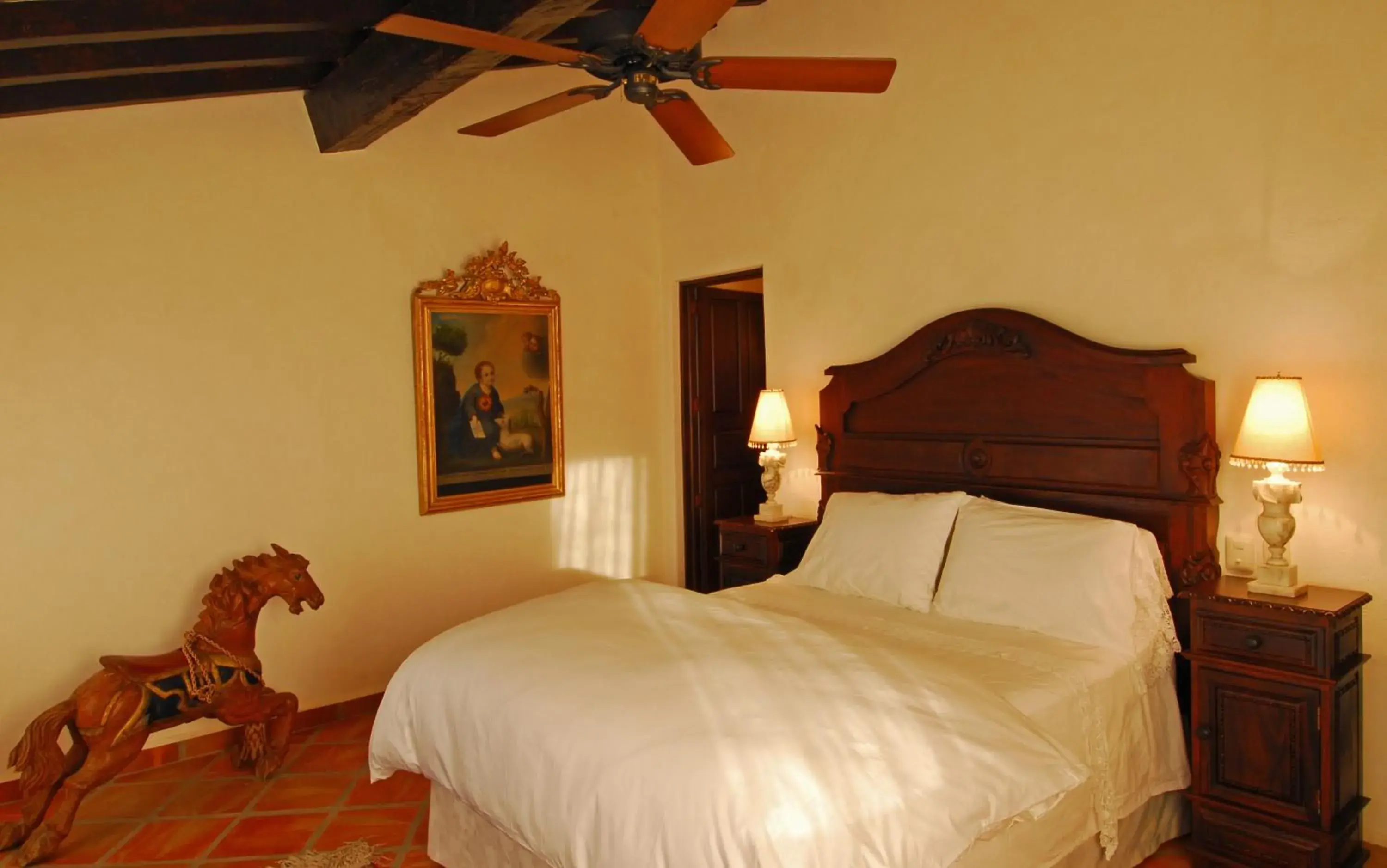 Bed in Hacienda San Angel