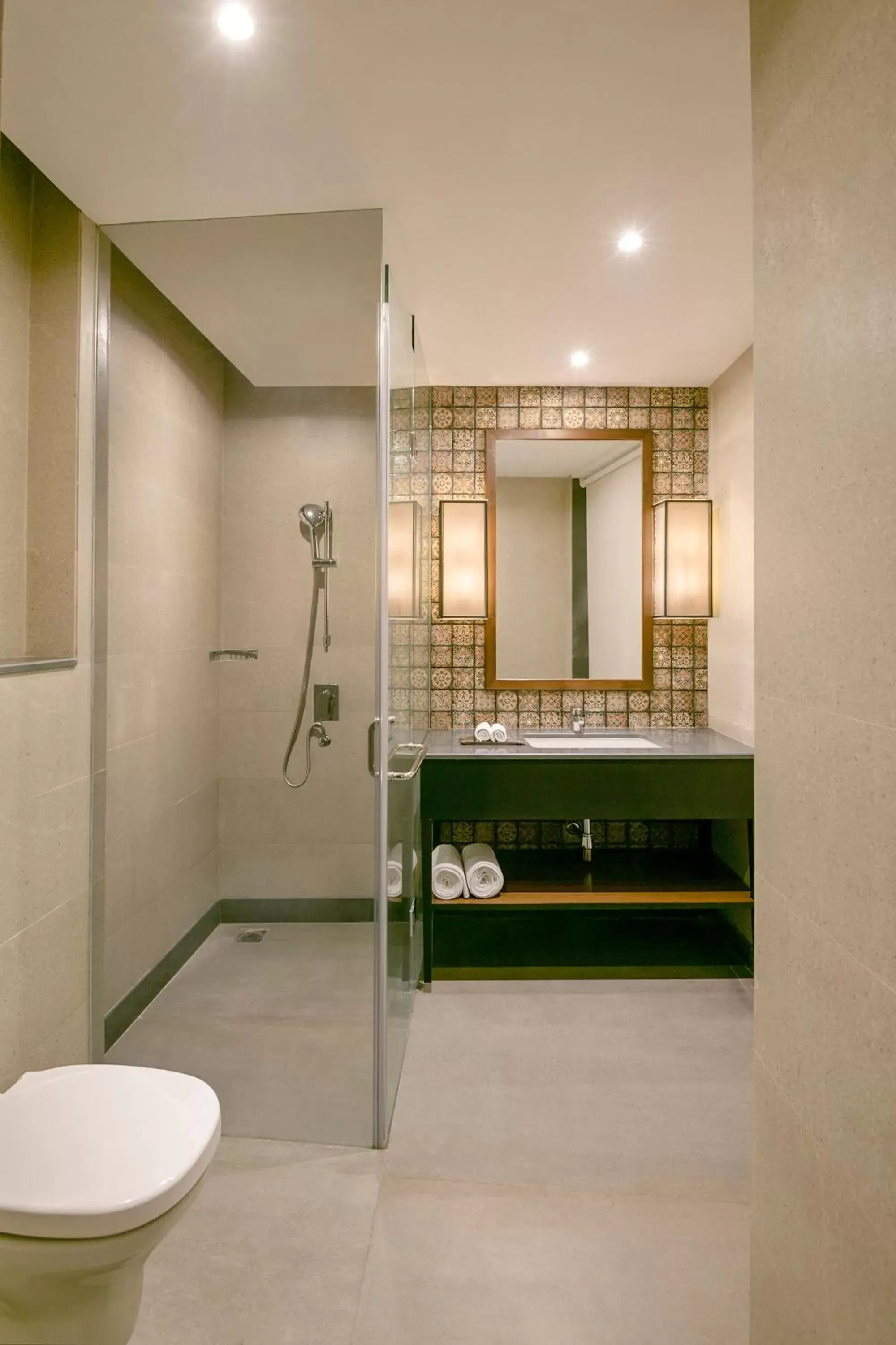 Bathroom in Country Inn & Suites By Radisson Jammu