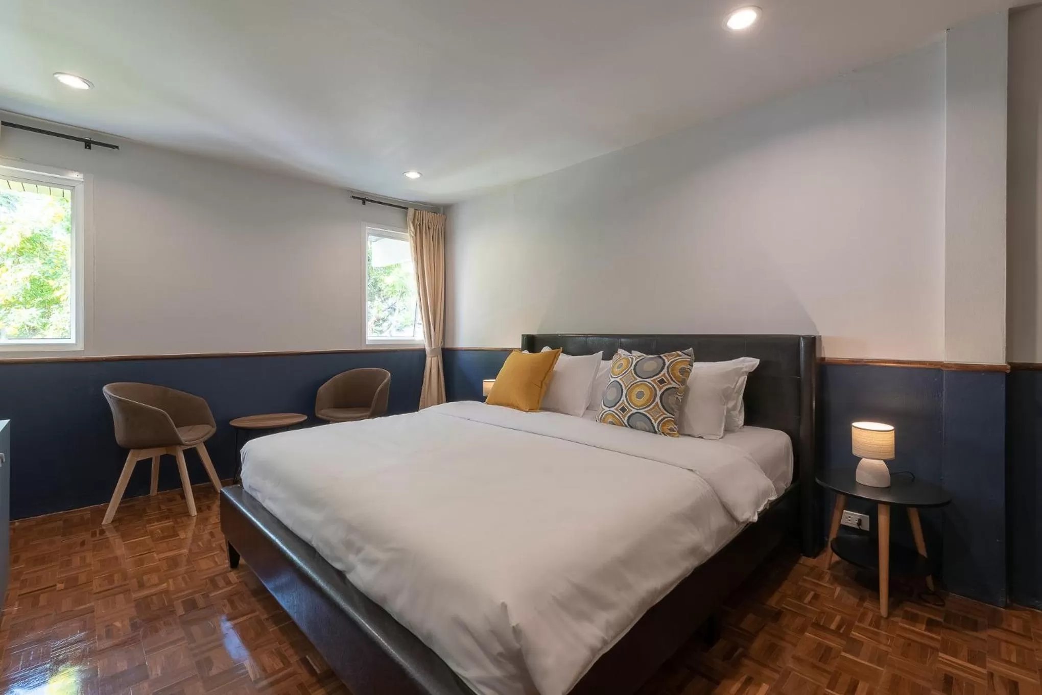 Bed in The Mellow Pillow Hotel @ Chiang Mai Gate