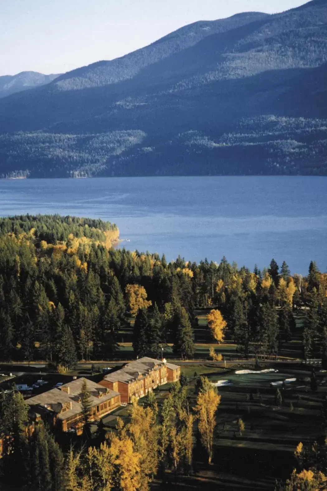 Bird's eye view, Bird's-eye View in Grouse Mountain Lodge