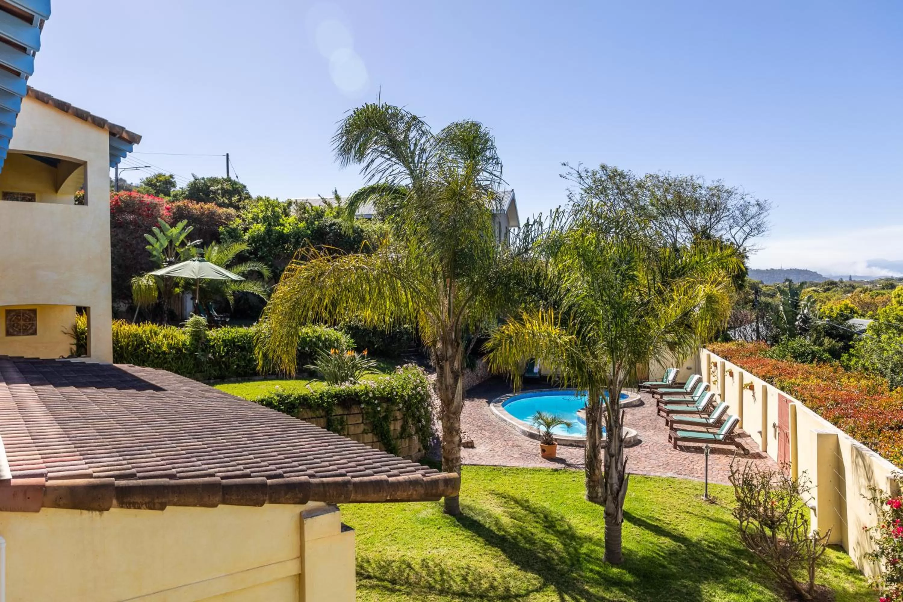 Garden in Gästehaus Pinkepank