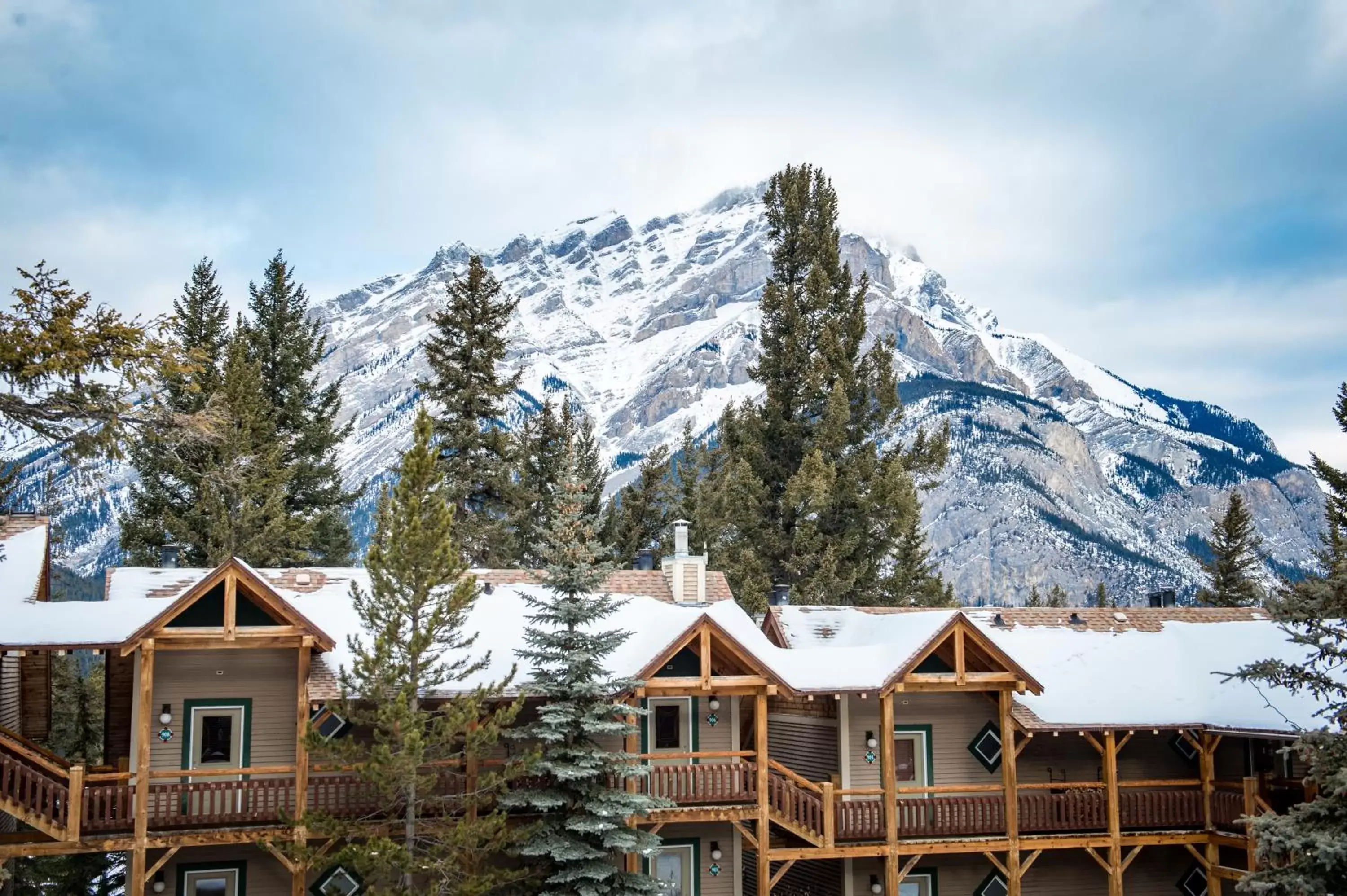 Winter in Buffalo Mountain Lodge