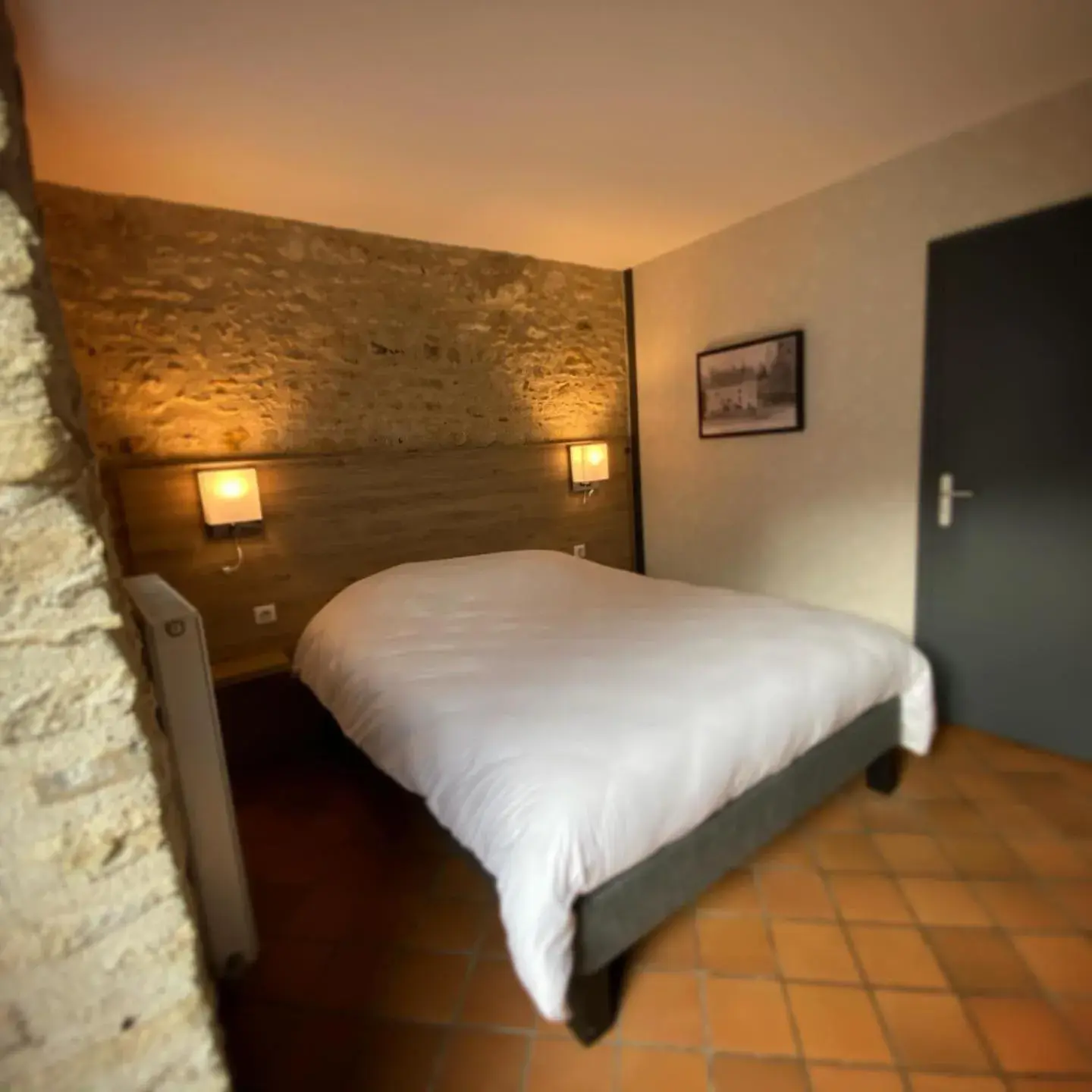 Bedroom, Bed in LOGIS - Hôtel Saint Nicolas