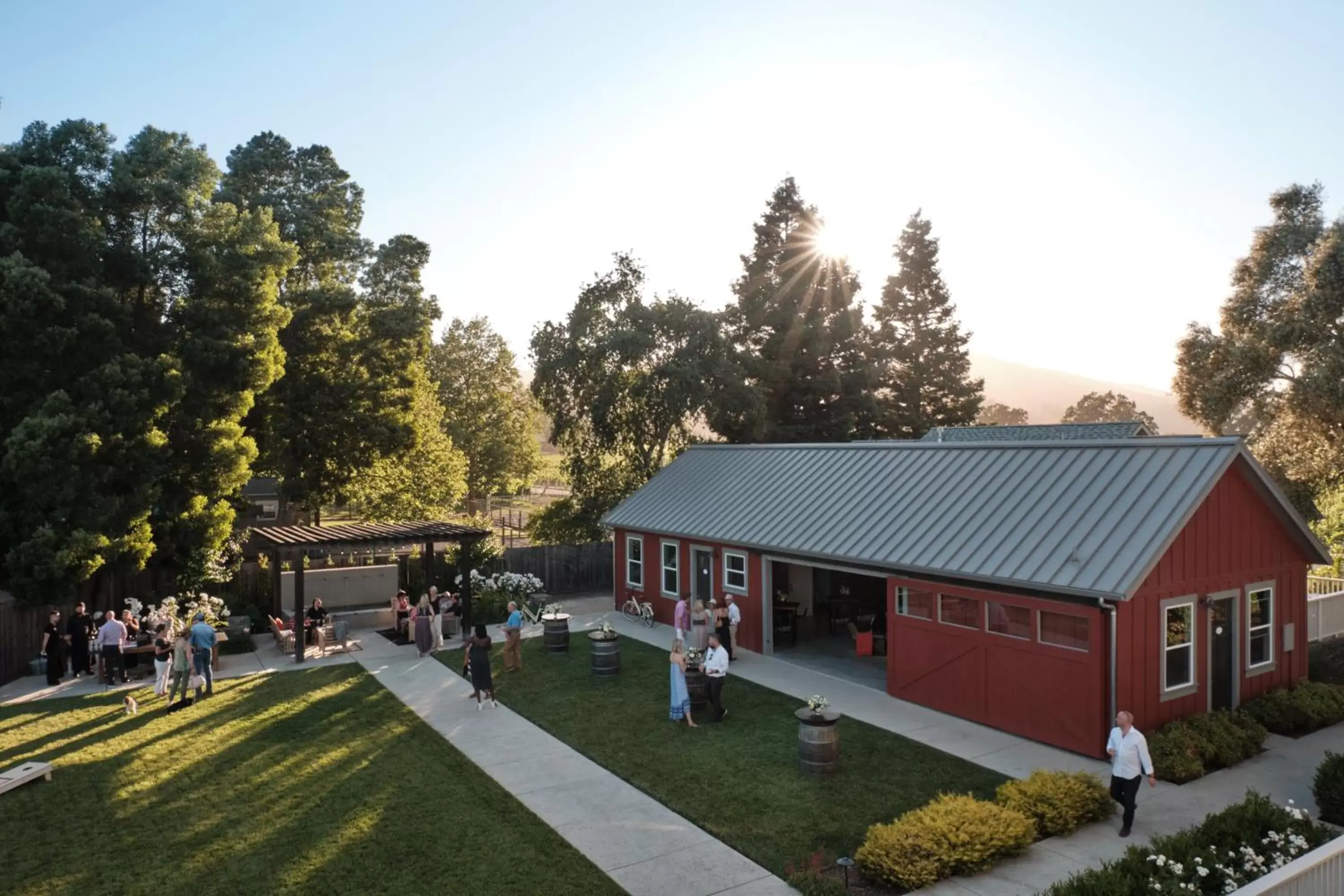 Property Building in The Setting Inn Napa Valley