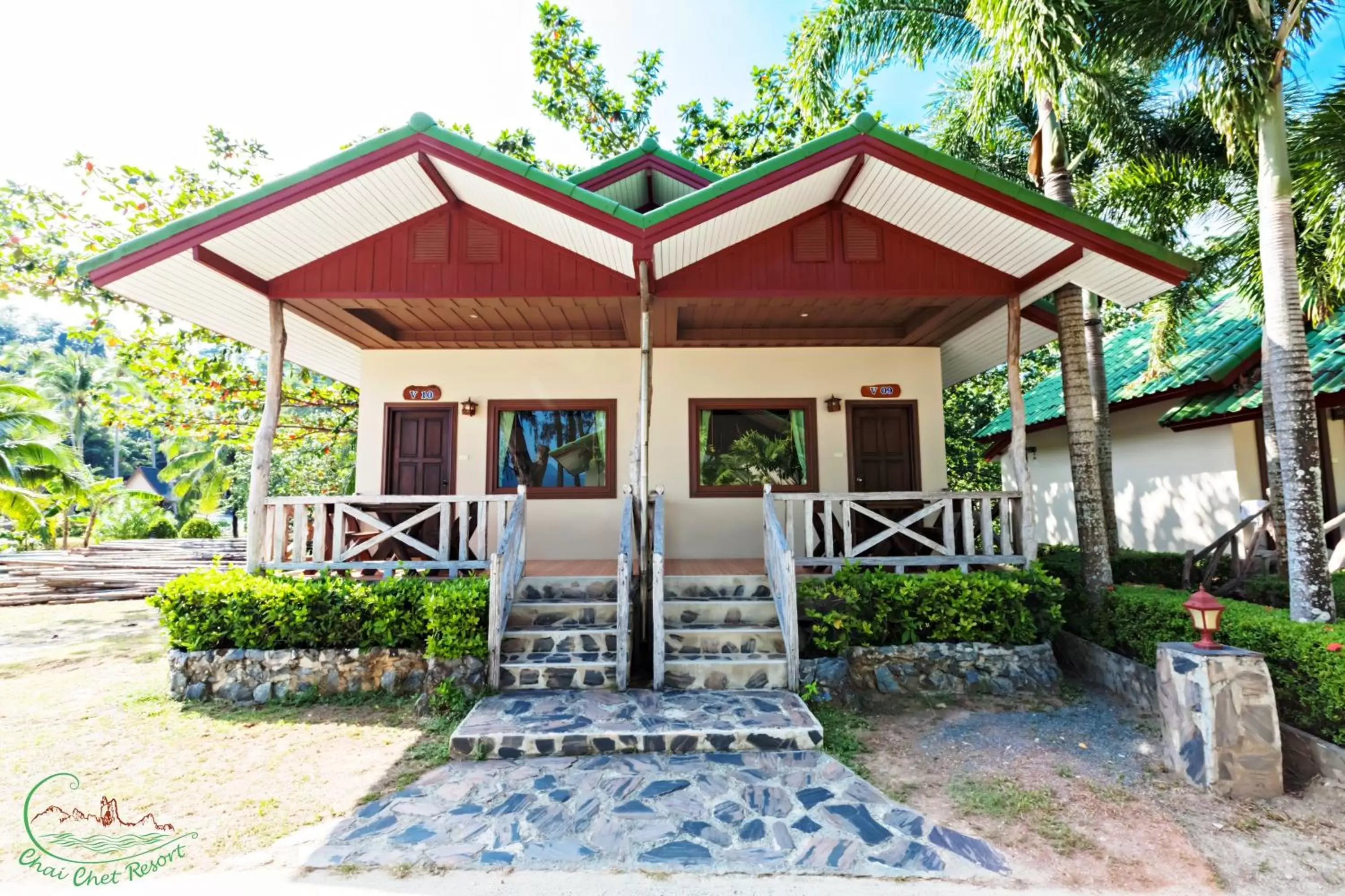 Facade/entrance, Property Building in Chai Chet Resort Koh Chang