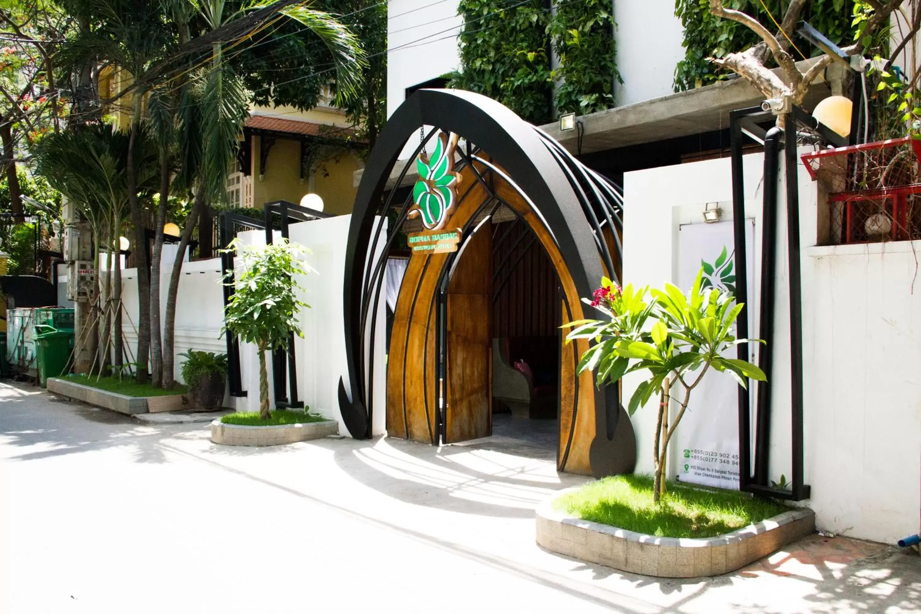 Facade/entrance in Bopha Bassac Boutique Hotel
