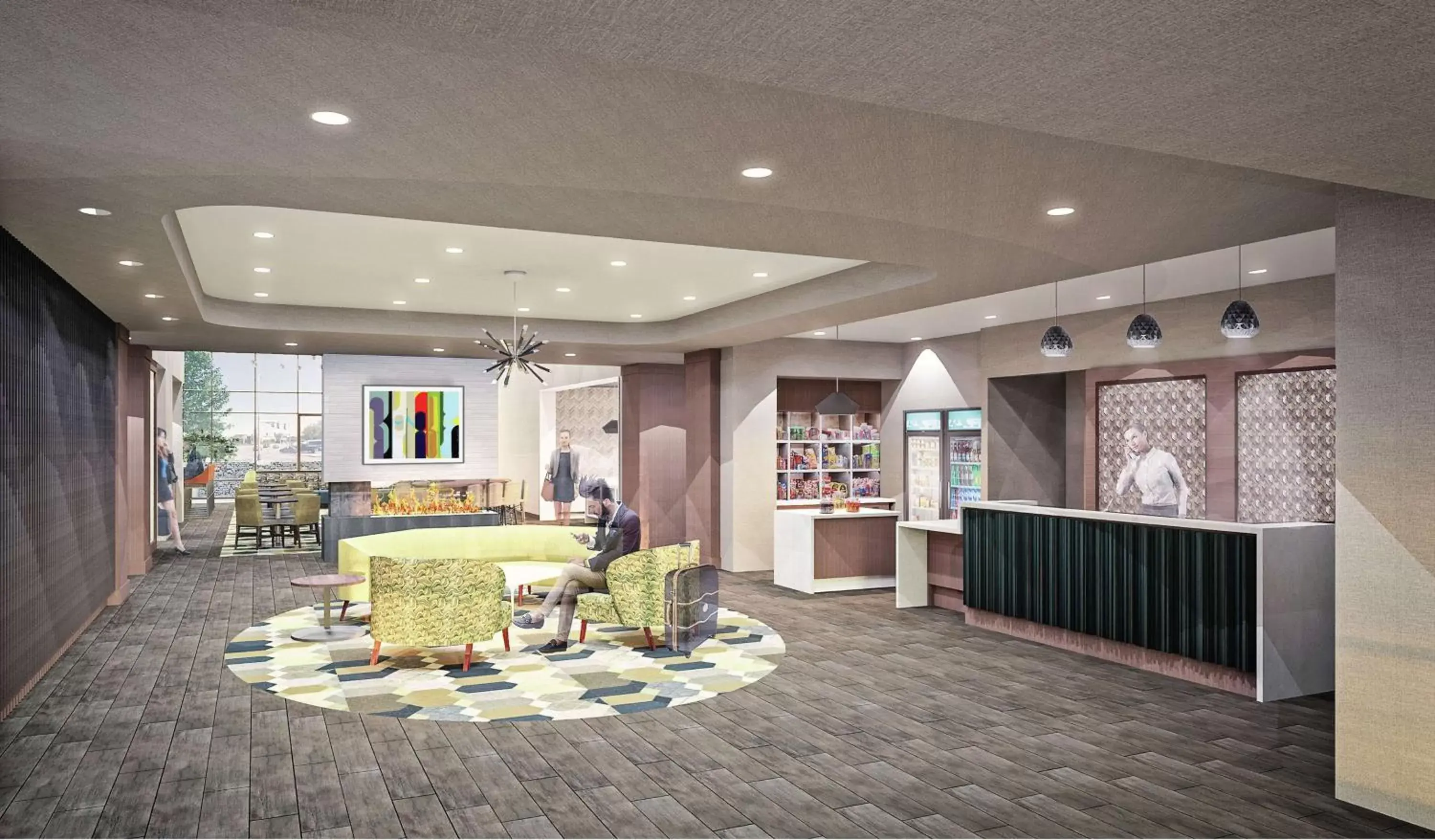 Lobby or reception in Homewood Suites By Hilton Edina Minneapolis