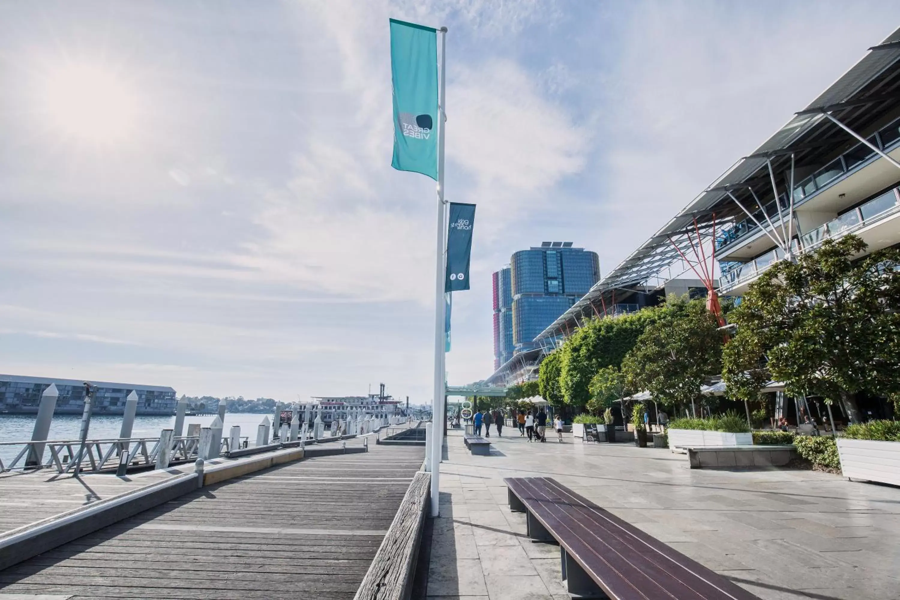 Natural landscape in Adina Apartment Hotel Sydney, Darling Harbour