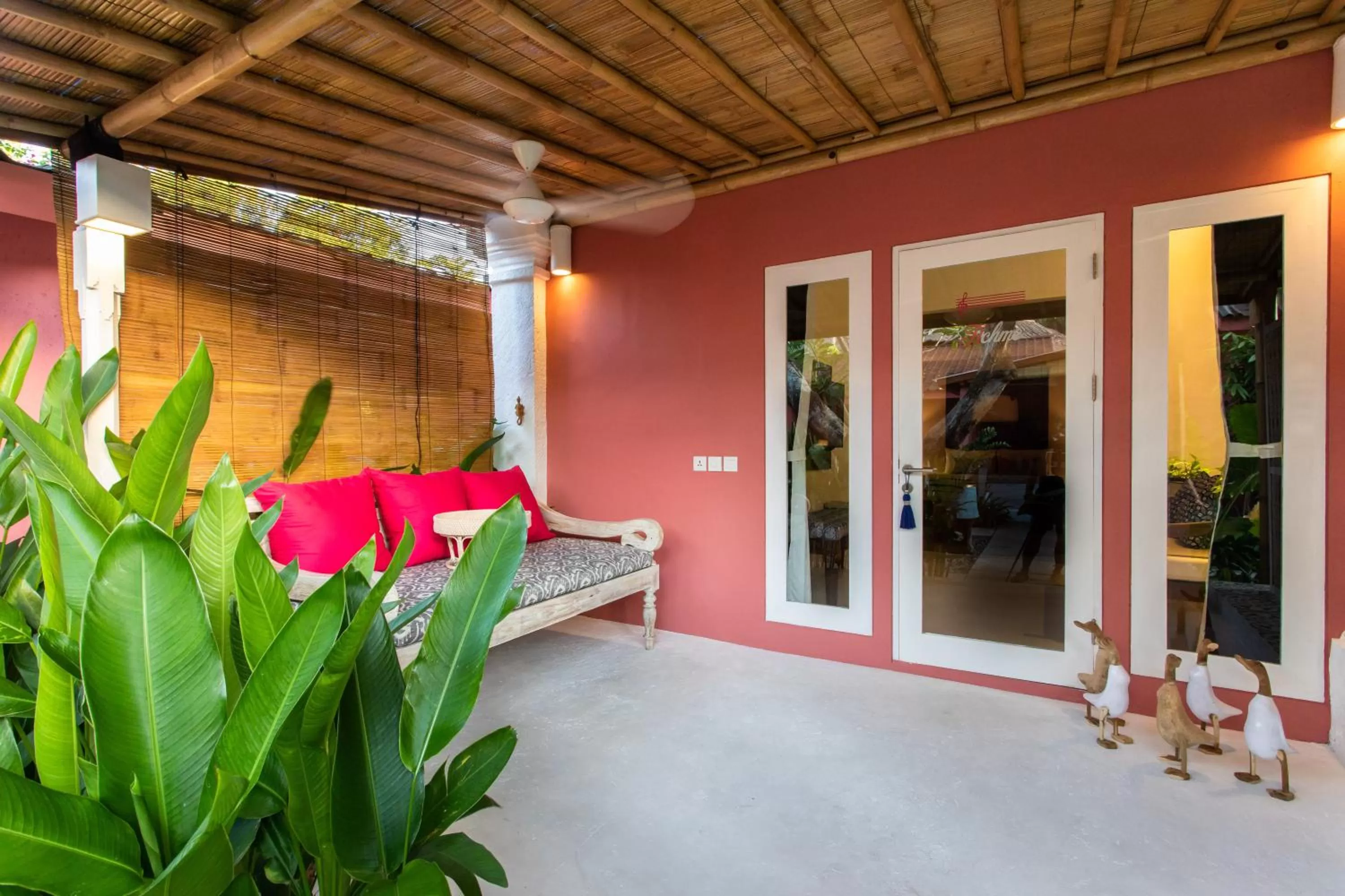 Patio in PinkPrivate Sanur - for Cool Adults Only