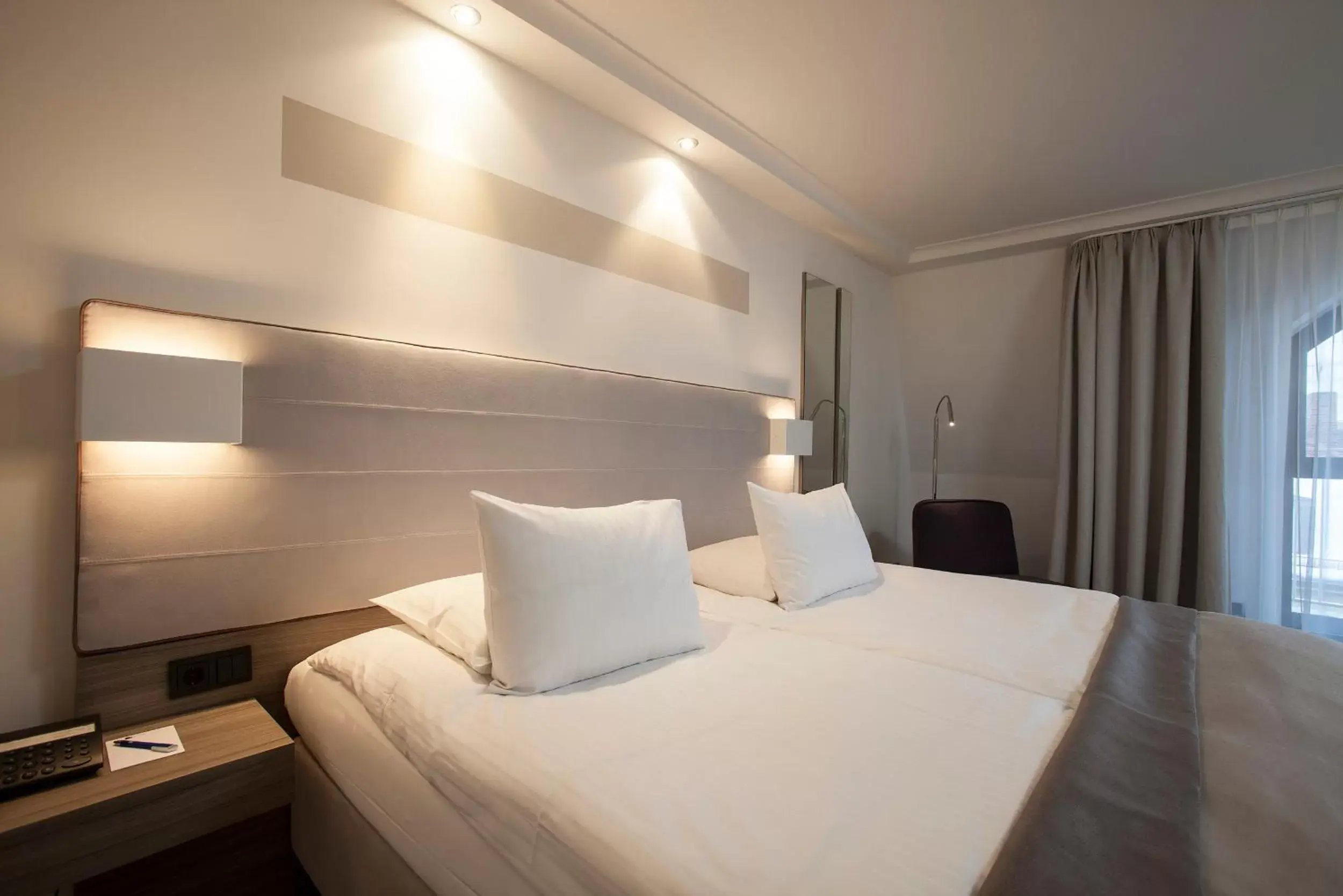 Bed in Hotel Erzgiesserei Europe