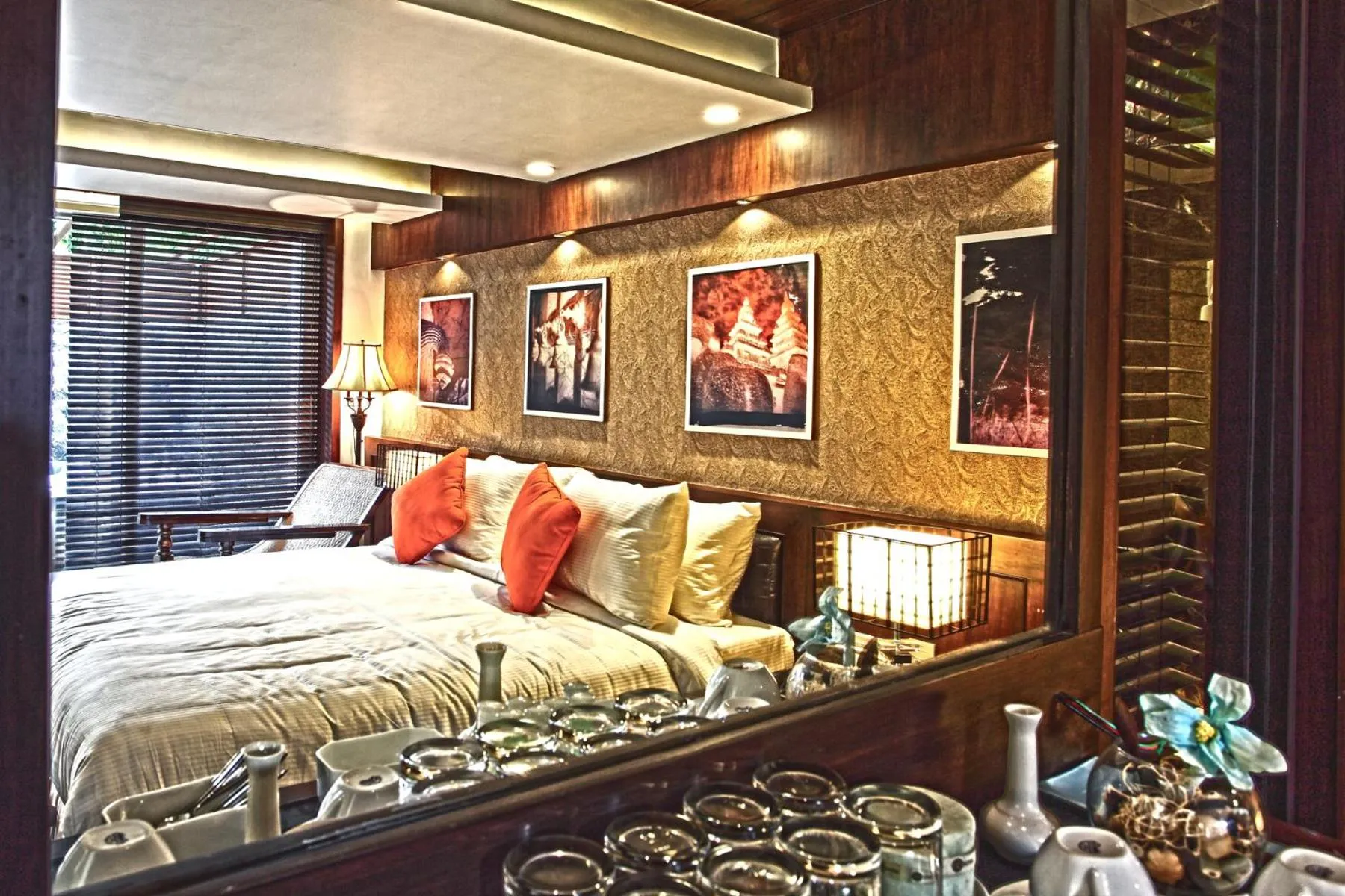 Bed in Vgp Golden Beach Resort