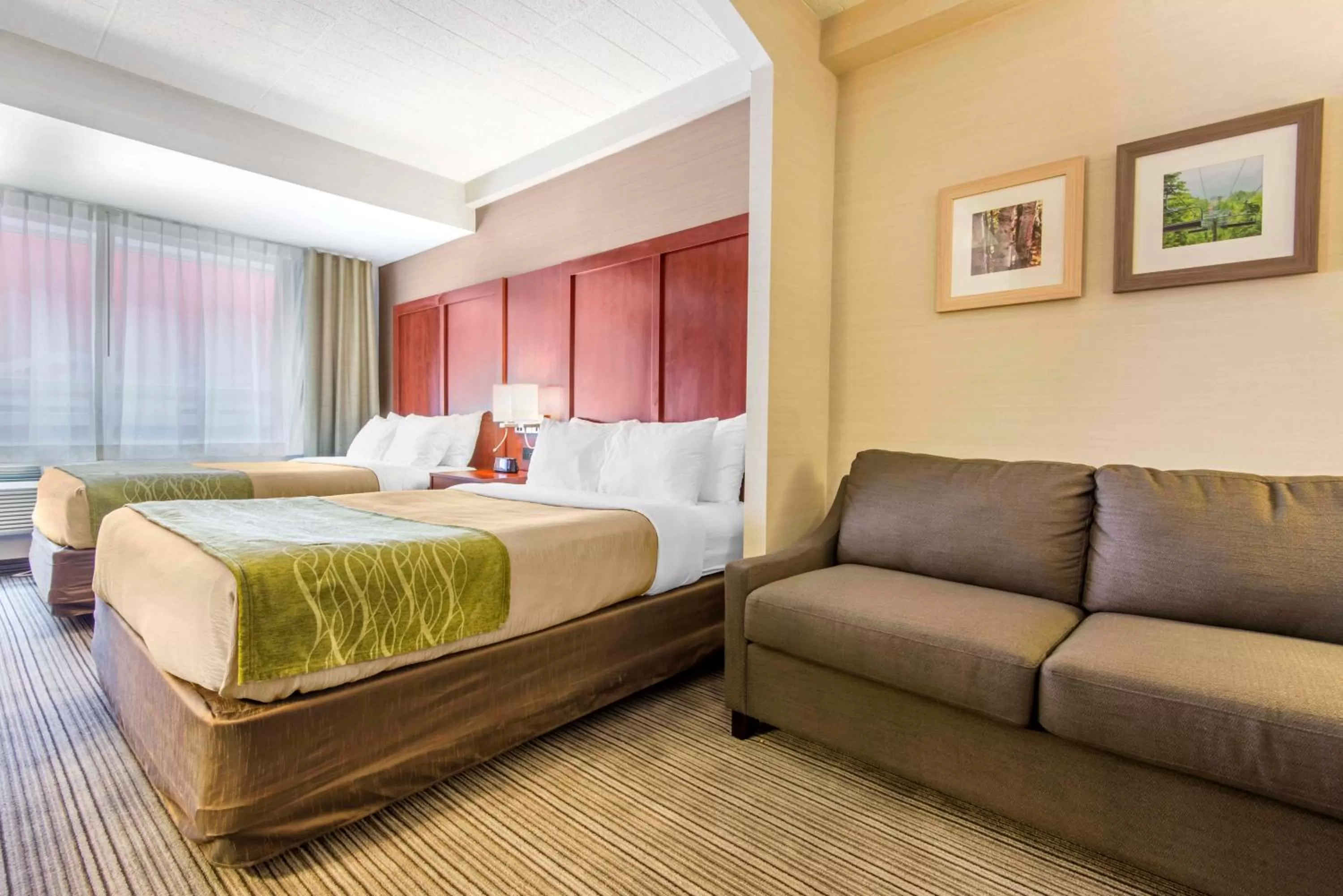 Queen Suite with Two Queen Beds and Sofa Bed in Comfort Inn & Suites