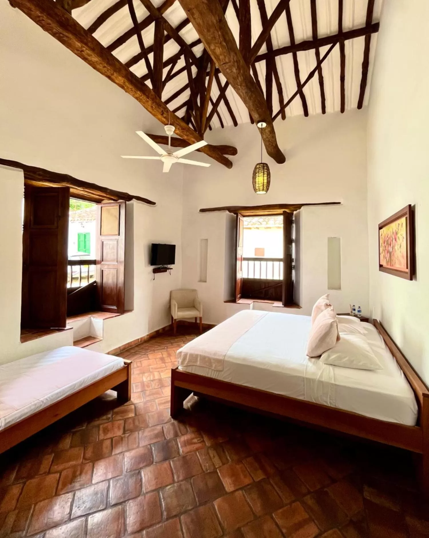 Bed in Misia Custodia Hotel Boutique