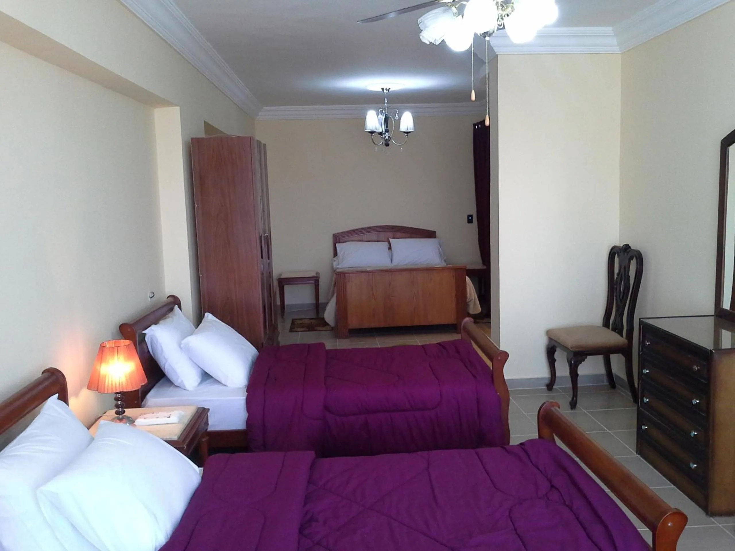 Bed in Alexander The Great Hotel