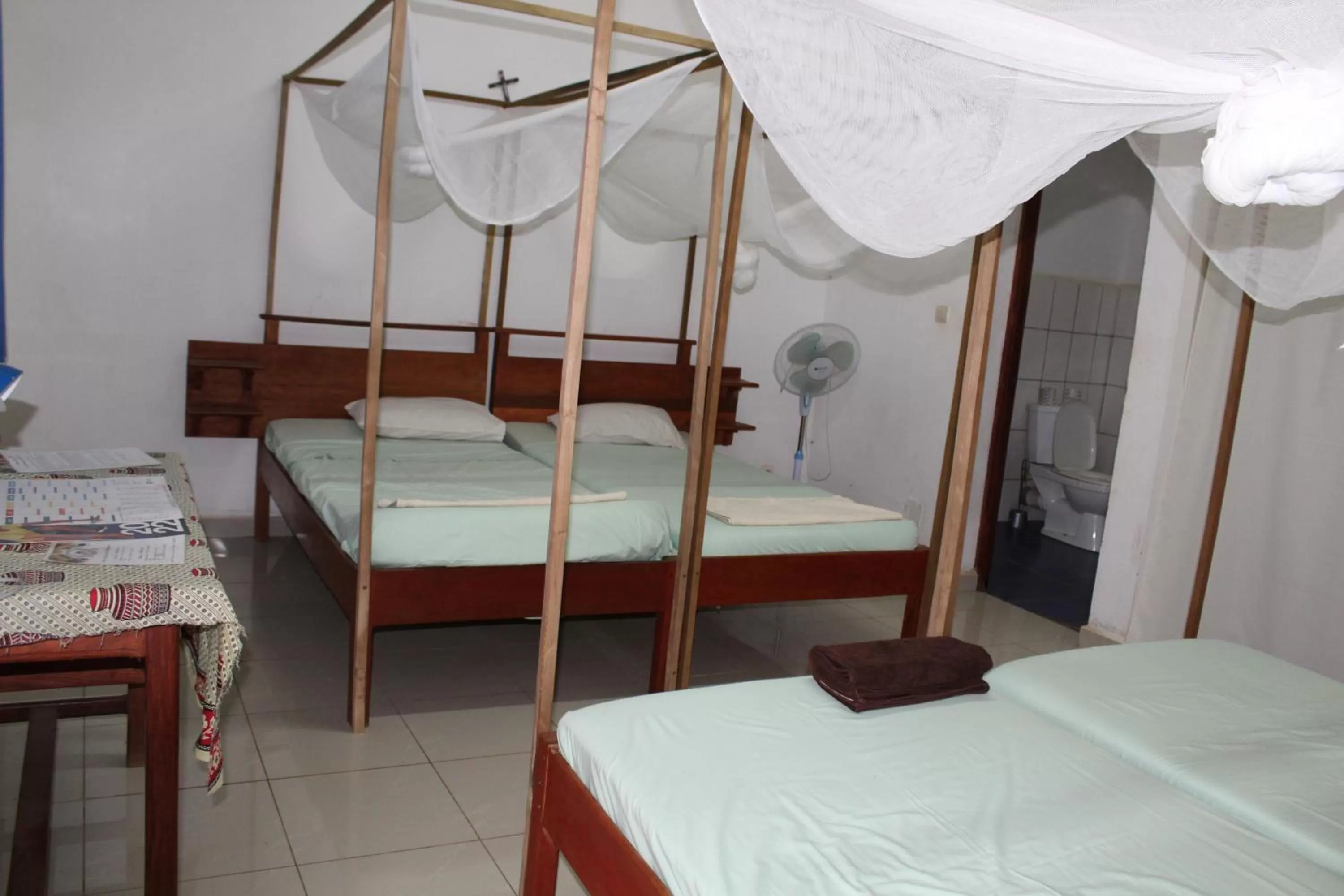 Bed in Centre Lucien Botovasoa