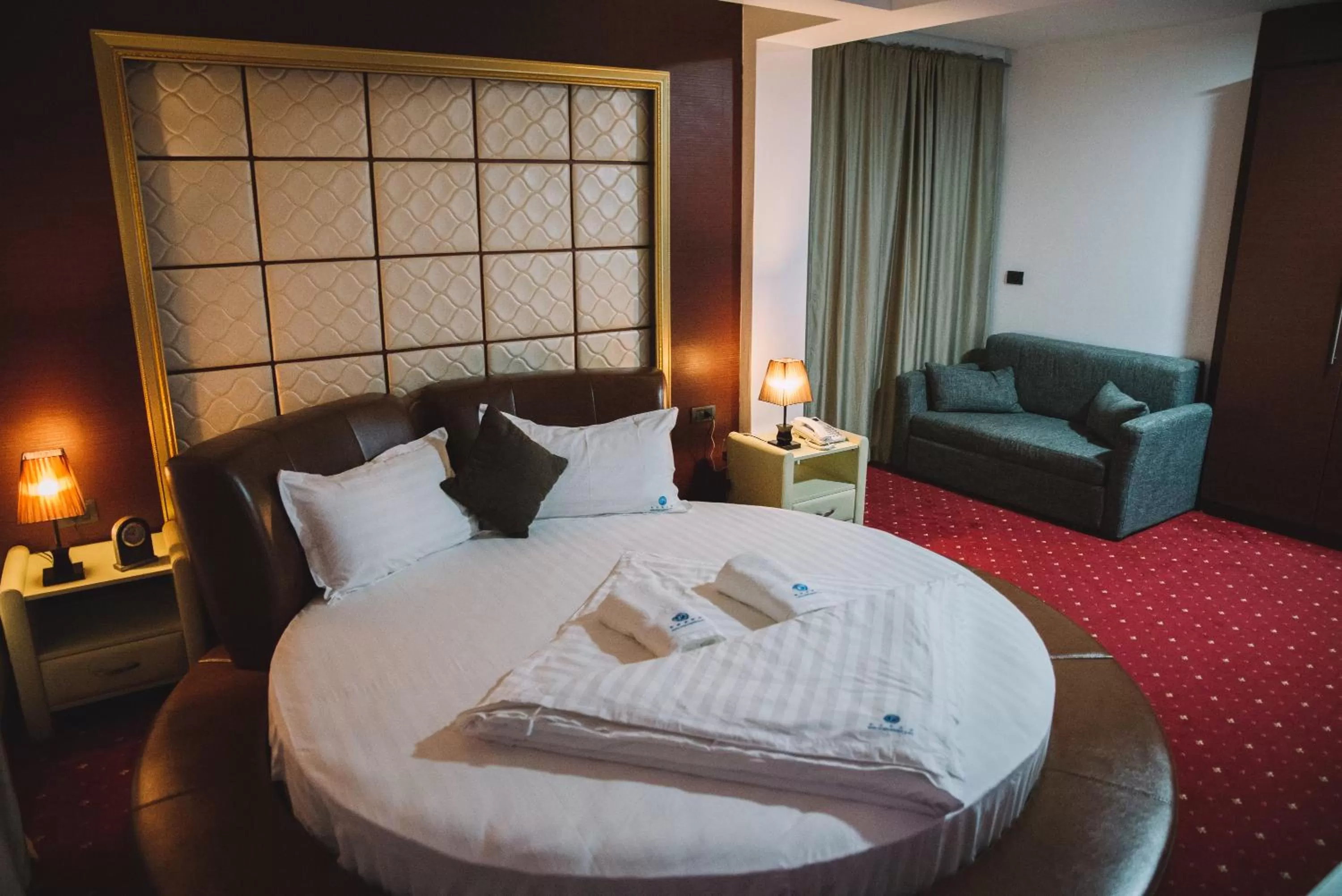 Bed in Petriti & Spa