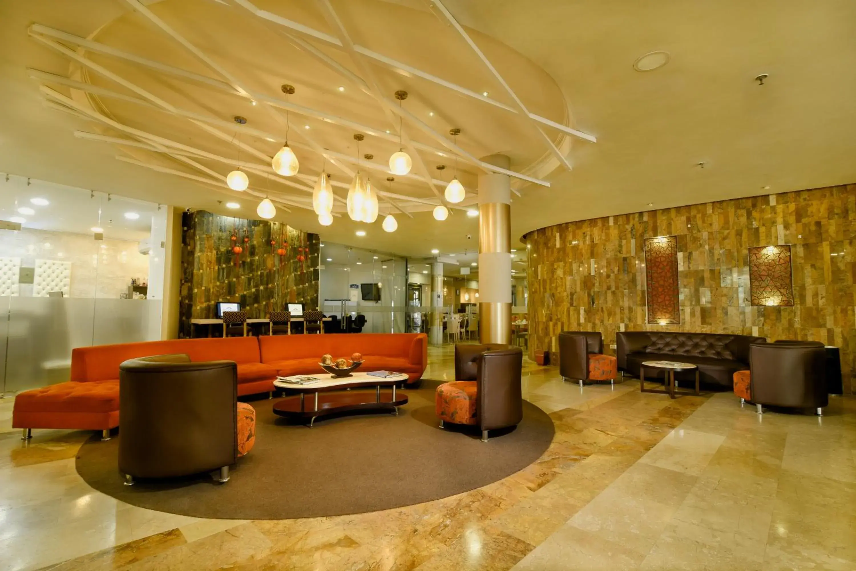 Lobby or reception, Lobby/Reception in Howard Johnson Hotel Versalles Barranquilla