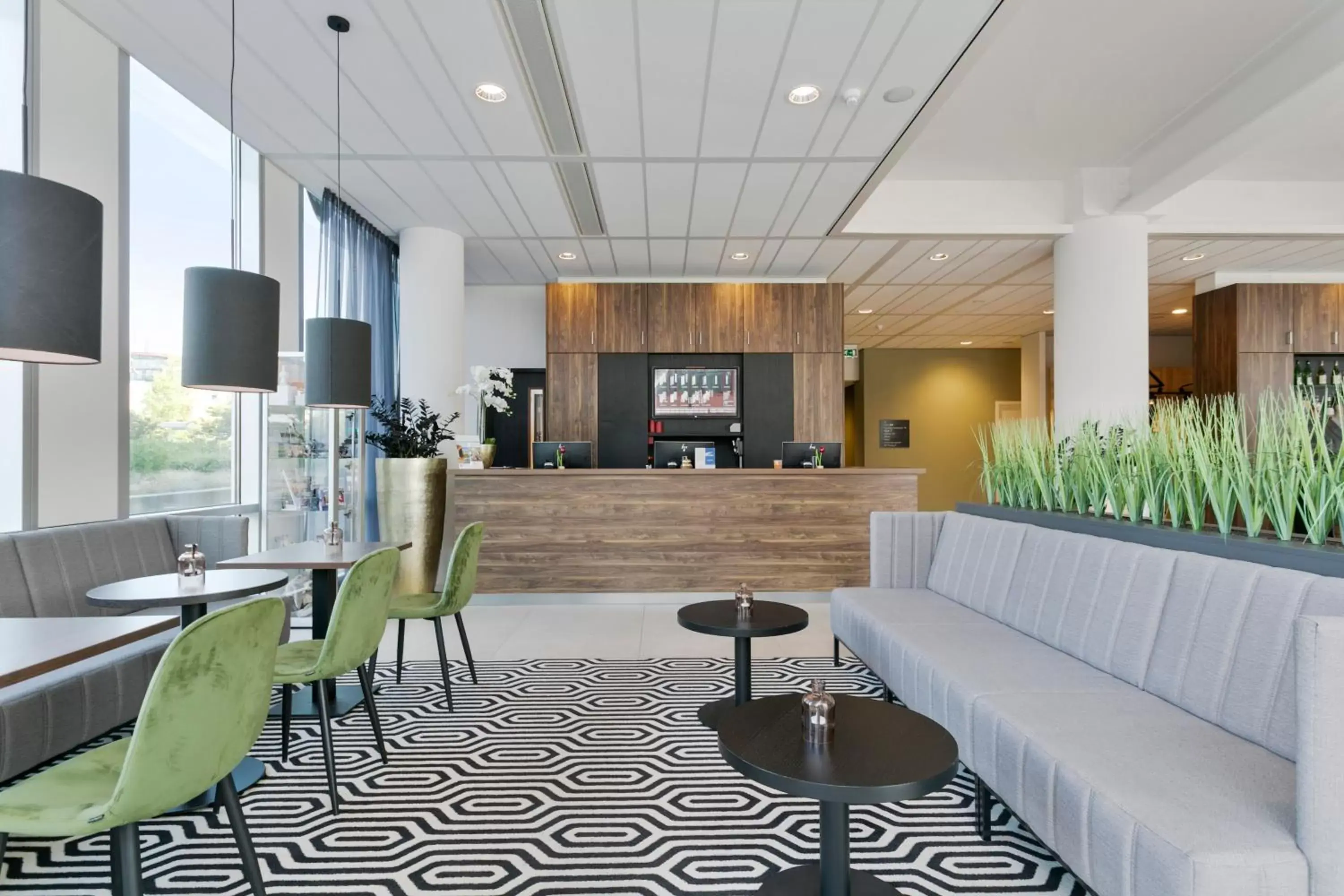 Lobby or reception in Best Western Plus Plaza Almere Lobby or reception in Best Western Plus Plaza Almere