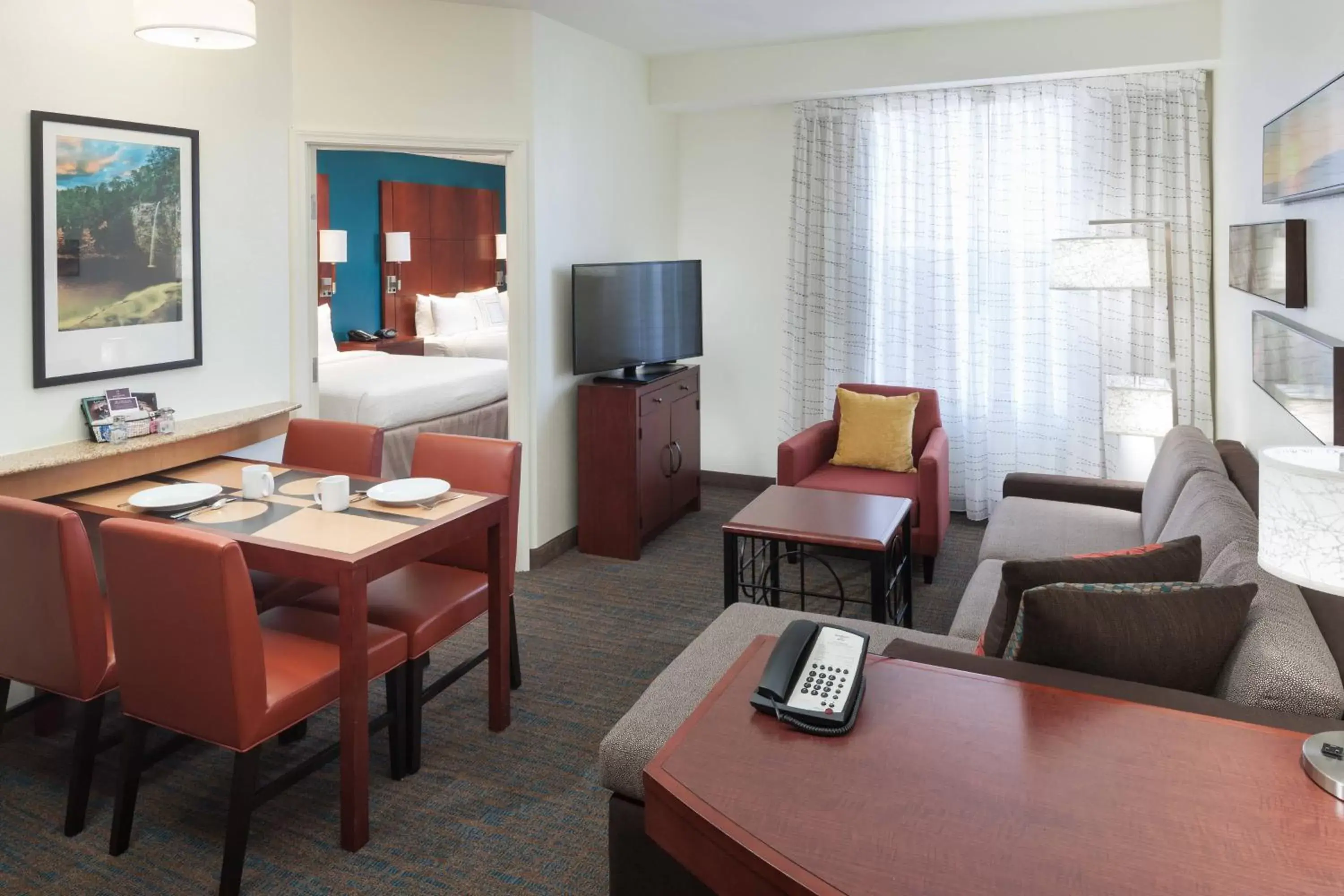 Photo of the whole room, Seating Area in Residence Inn by Marriott Franklin Cool Springs