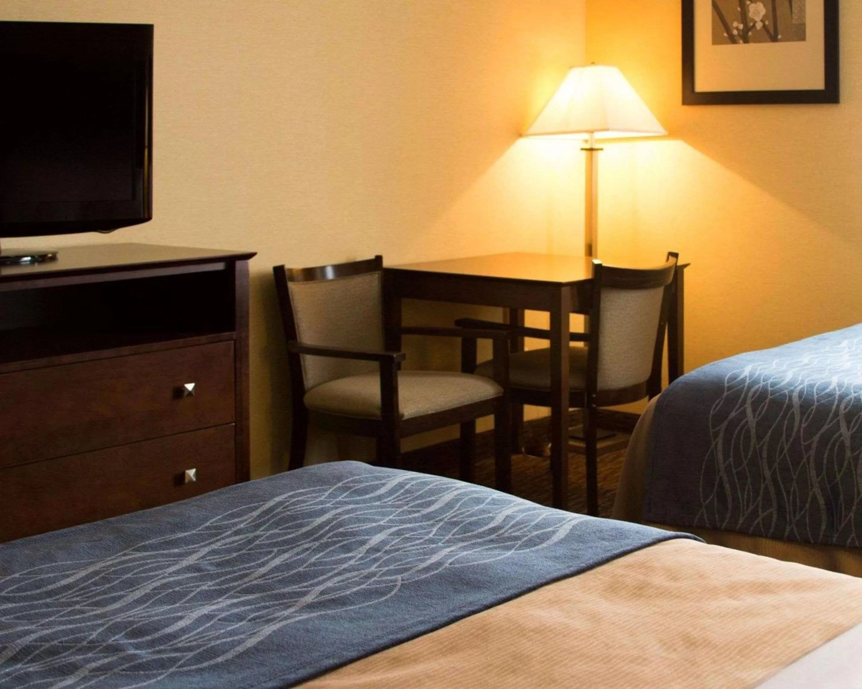 Photo of the whole room, Bed in Quality Inn & Suites Port Huron