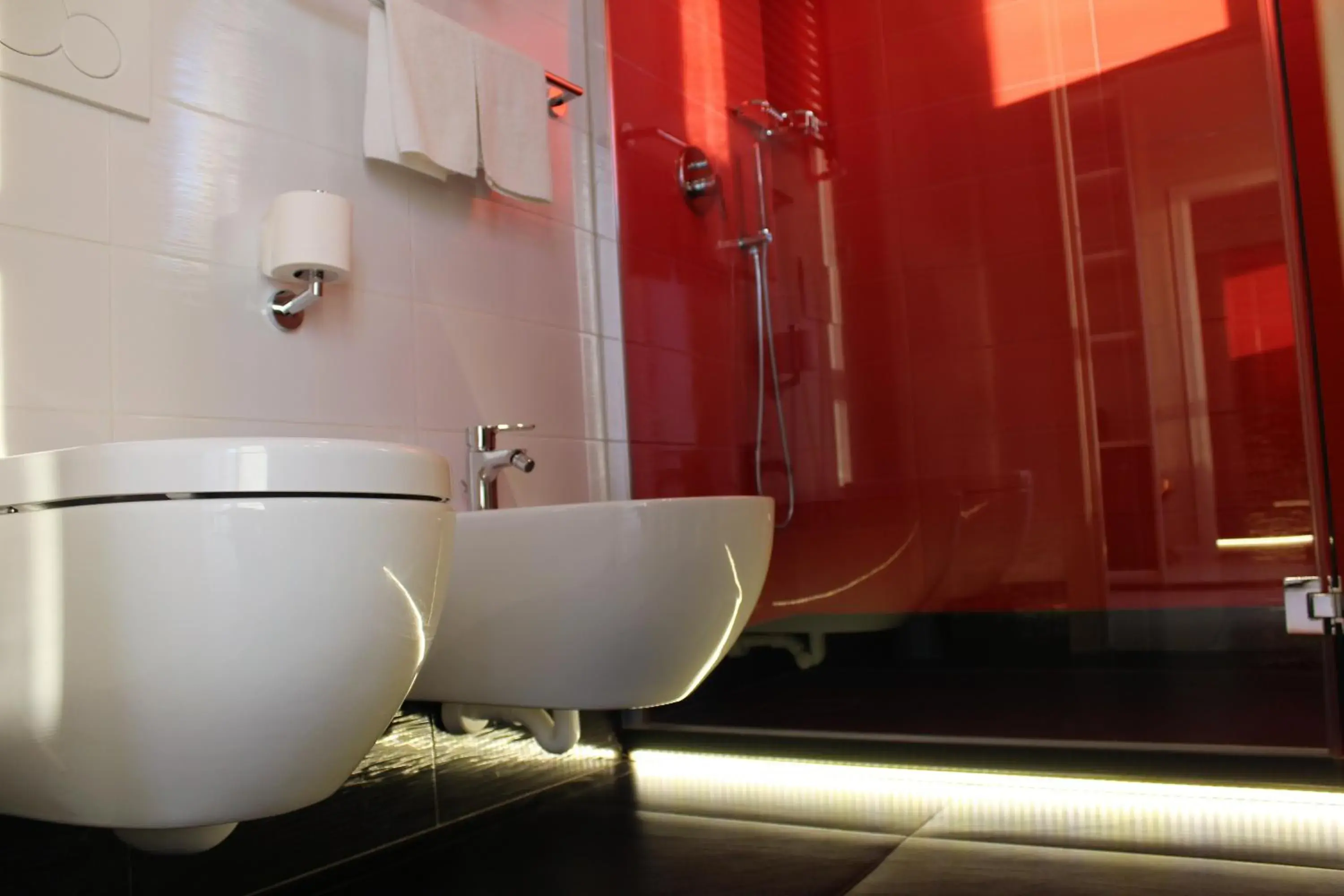 Bathroom in Hotel Eco Del Mare