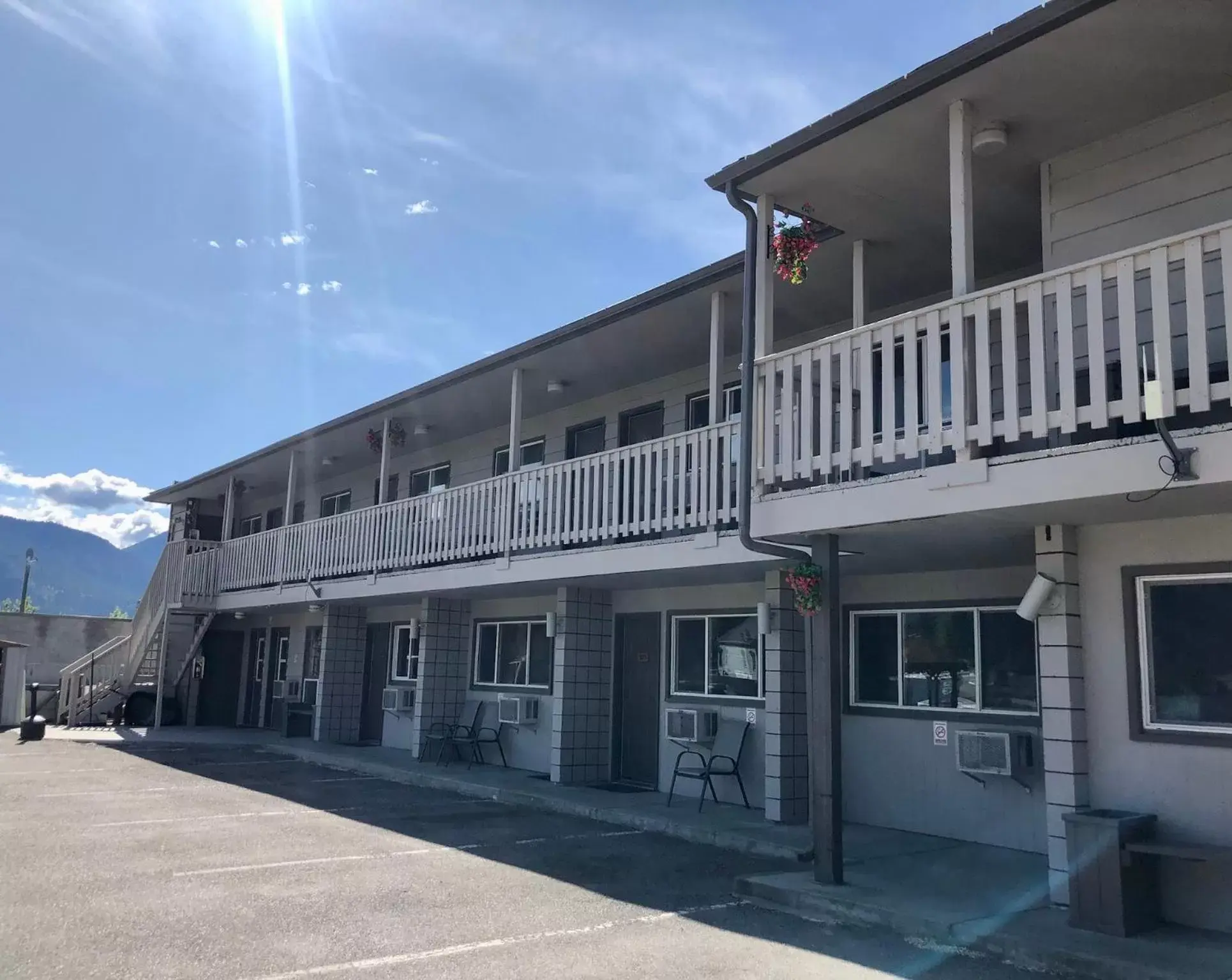 Property Building in The Canterbury Inn of Downtown Invermere