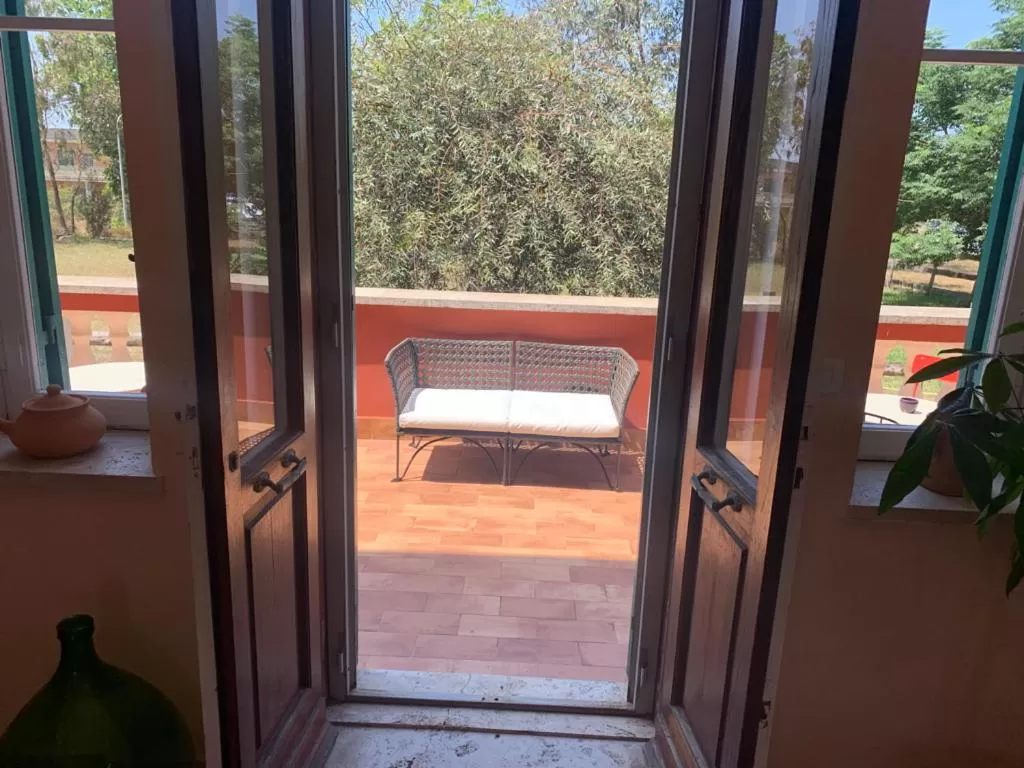 Patio in Agriostello Riparo