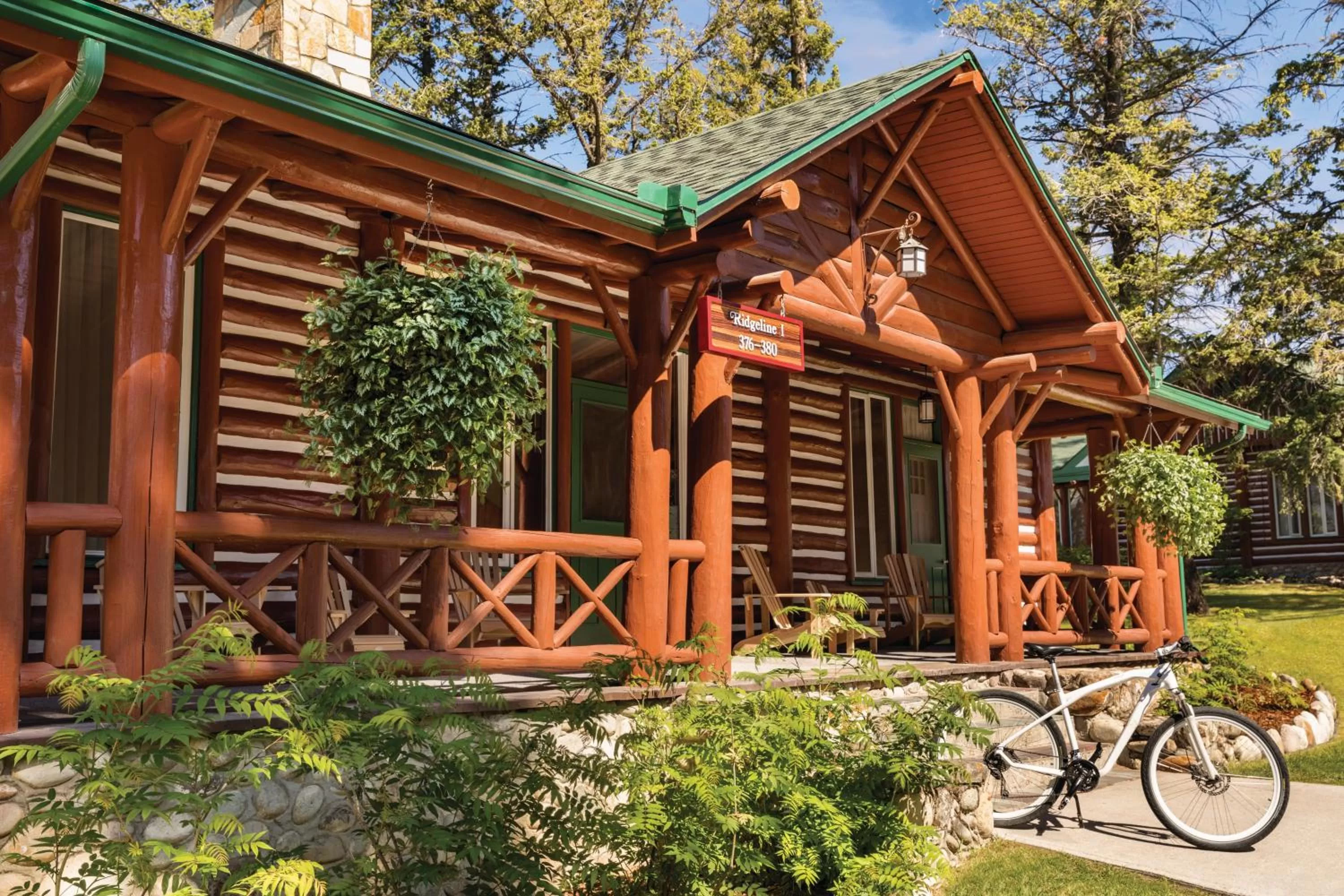 Property building in Fairmont Jasper Park Lodge