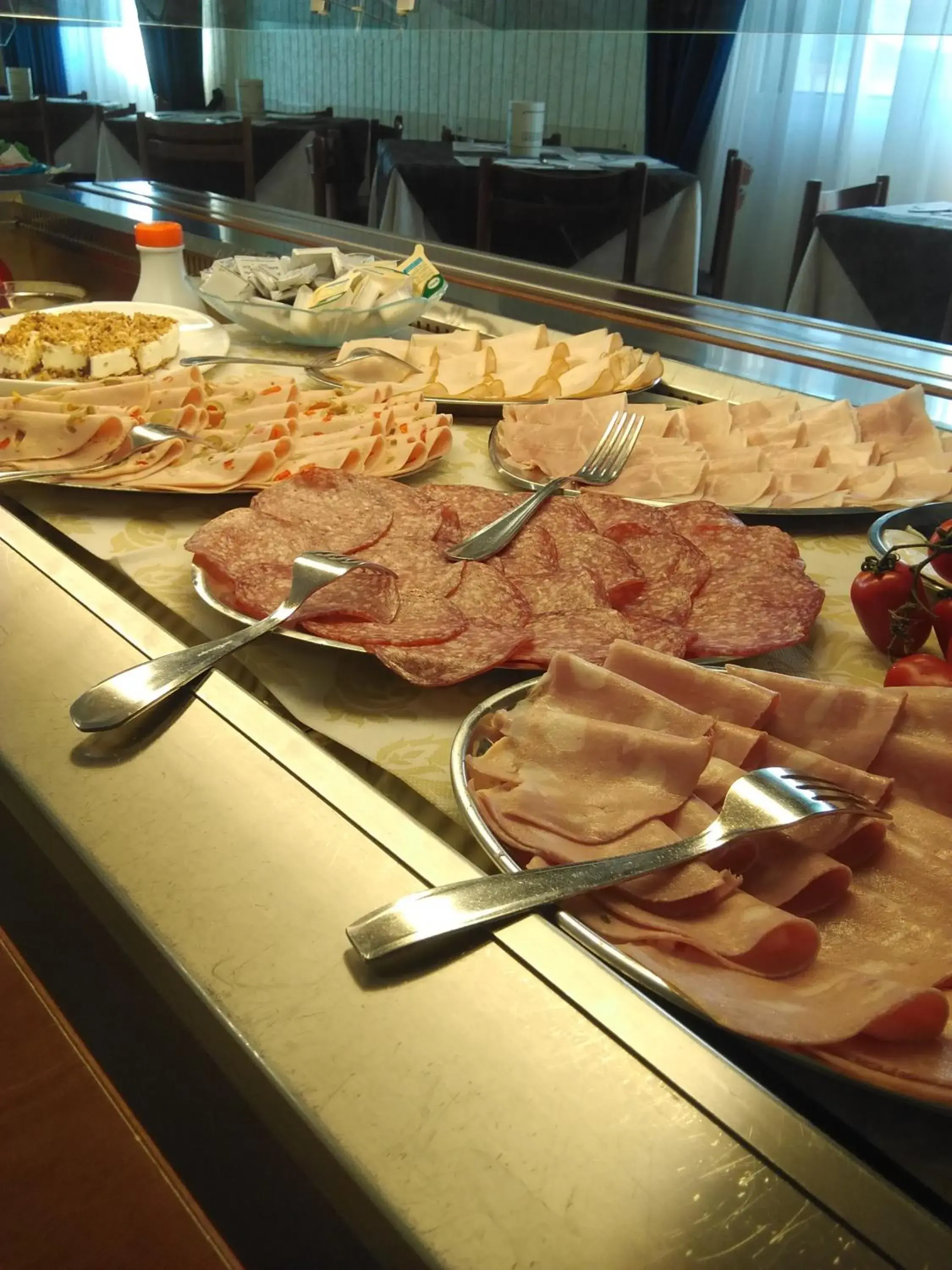 Food close-up in Hotel Milanese