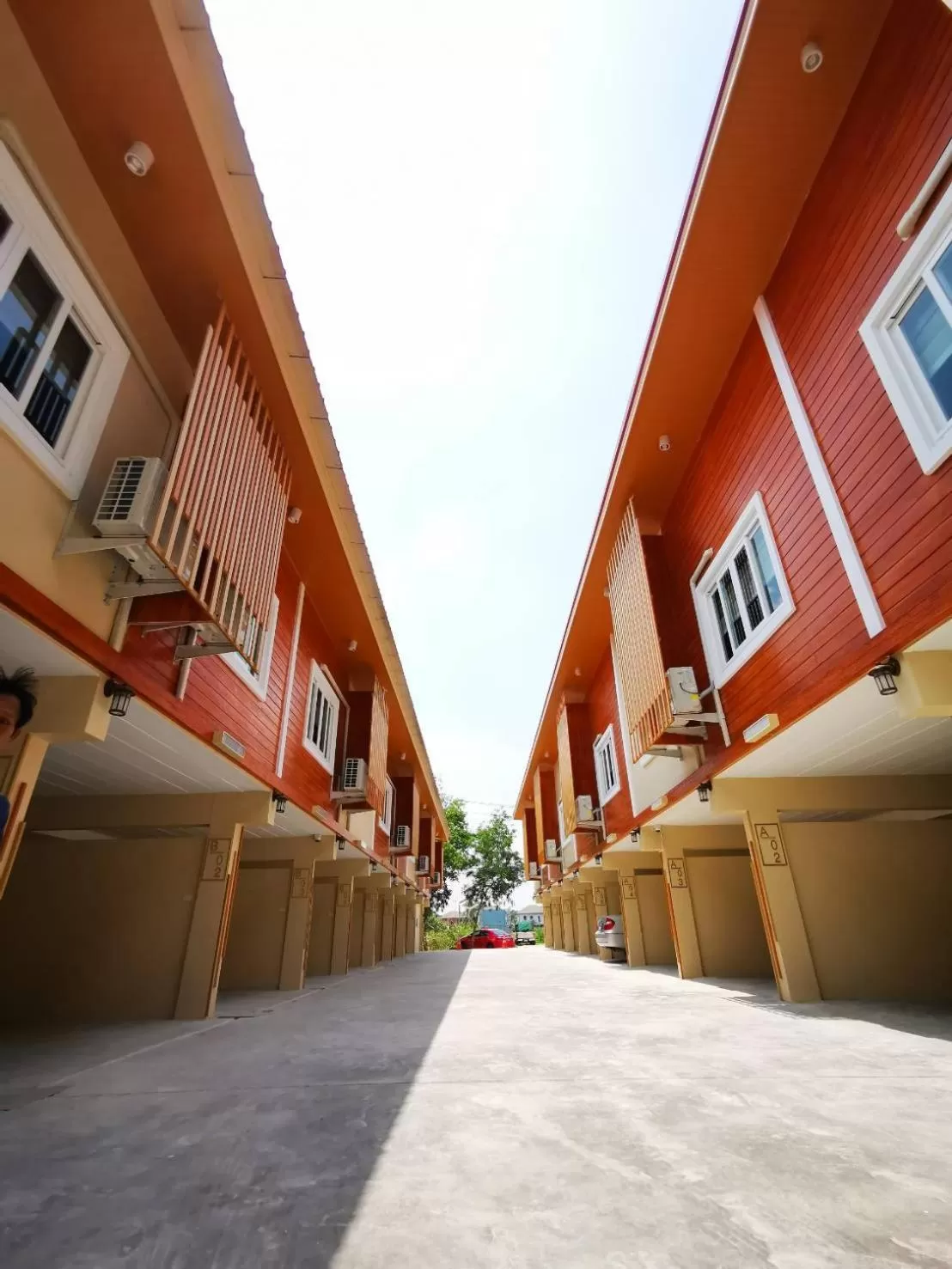 Staff in Triple Trees Hotel