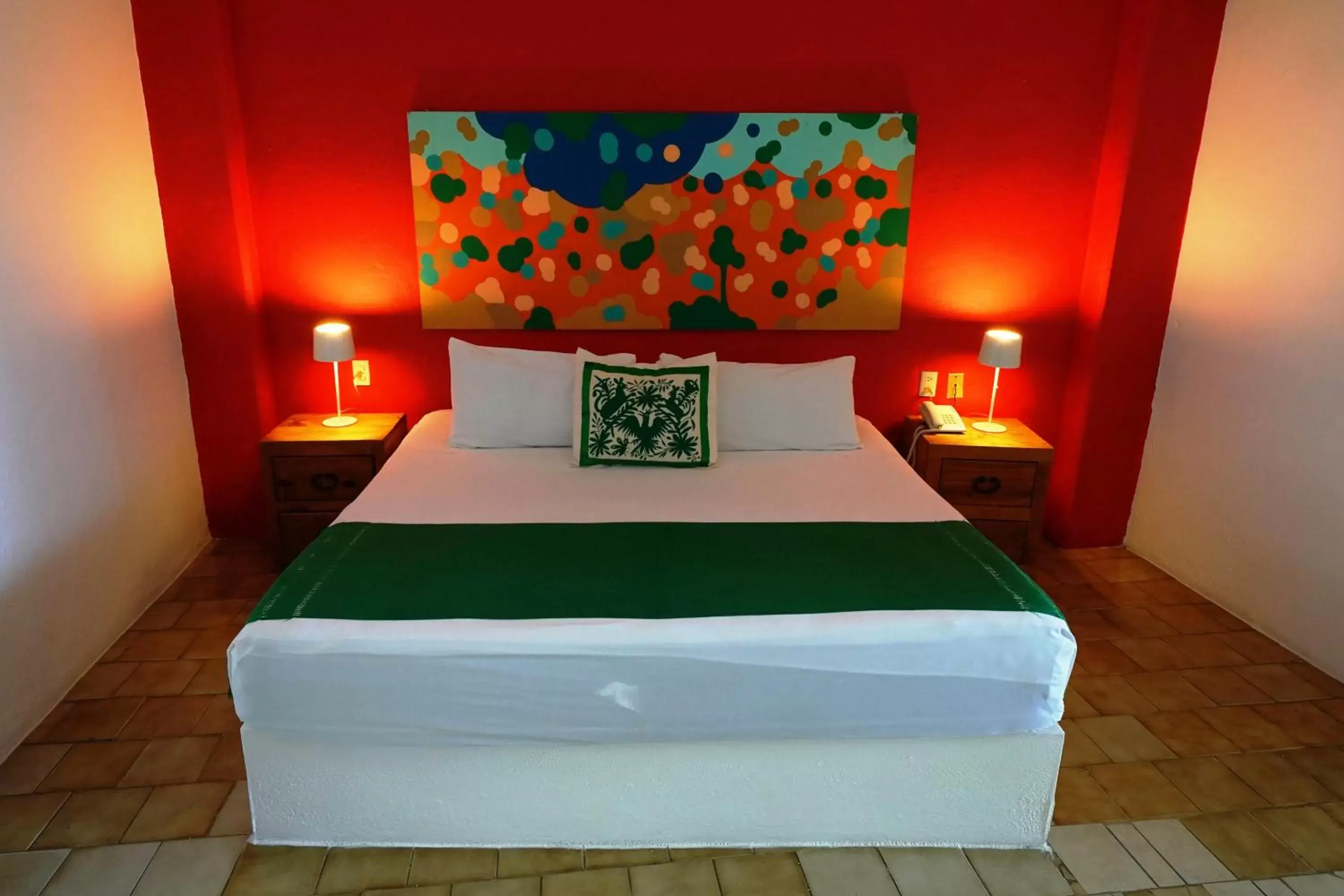 Bed in Emperador Vallarta Beachfront Hotel and Suites
