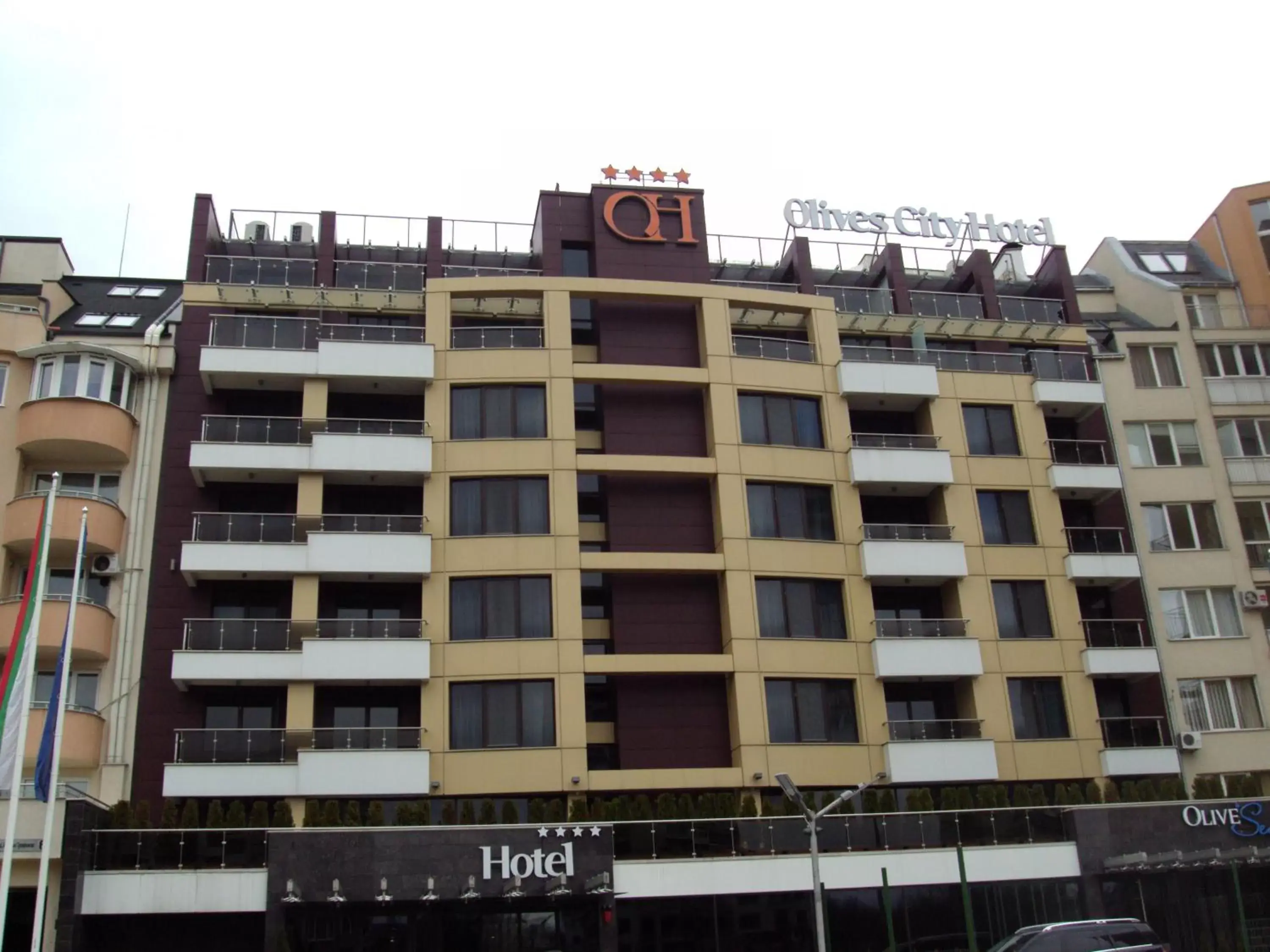 Facade/entrance, Property Building in Olives City Hotel - Free Parking