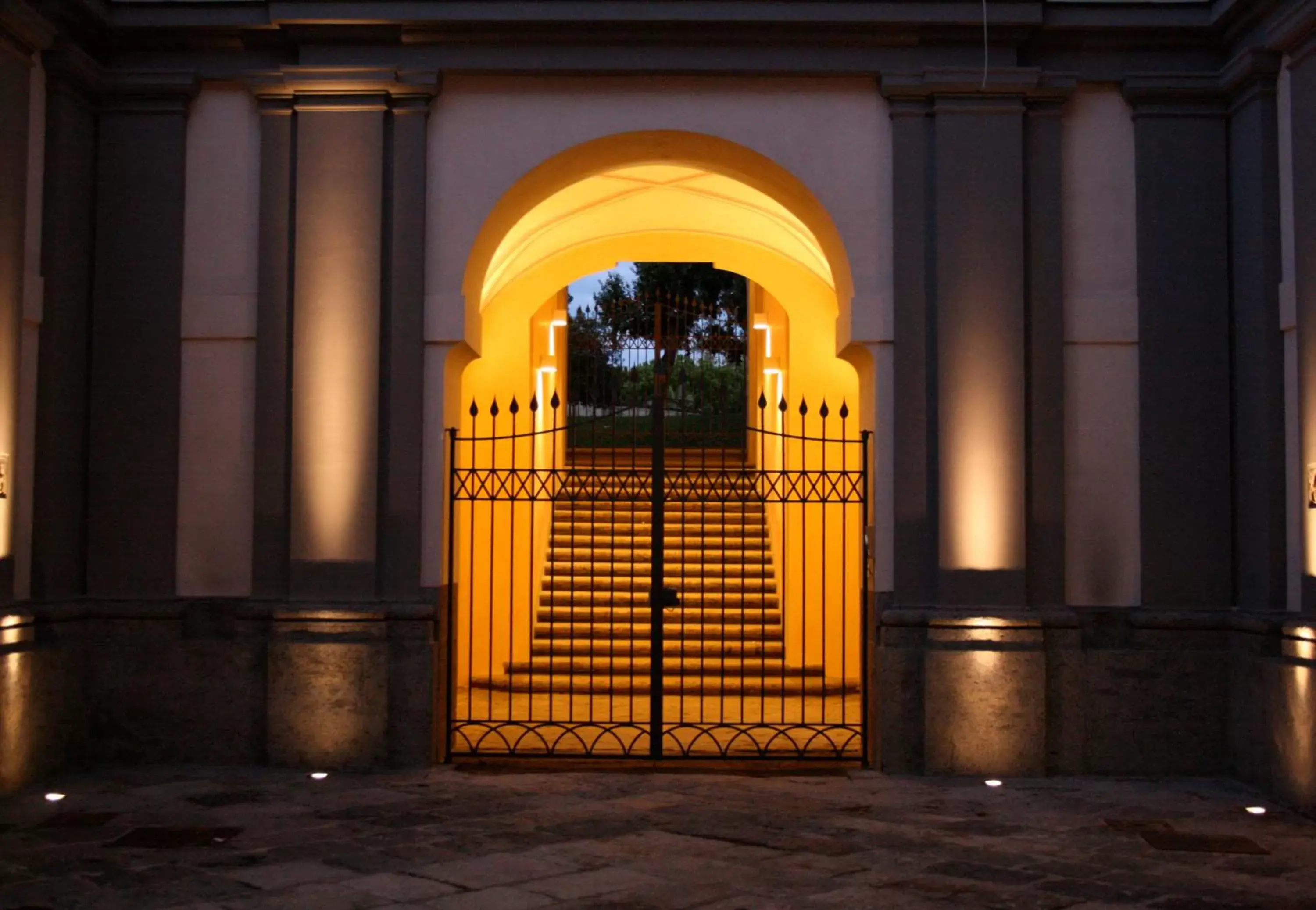 Facade/entrance in Villa Avellino Historic Residence