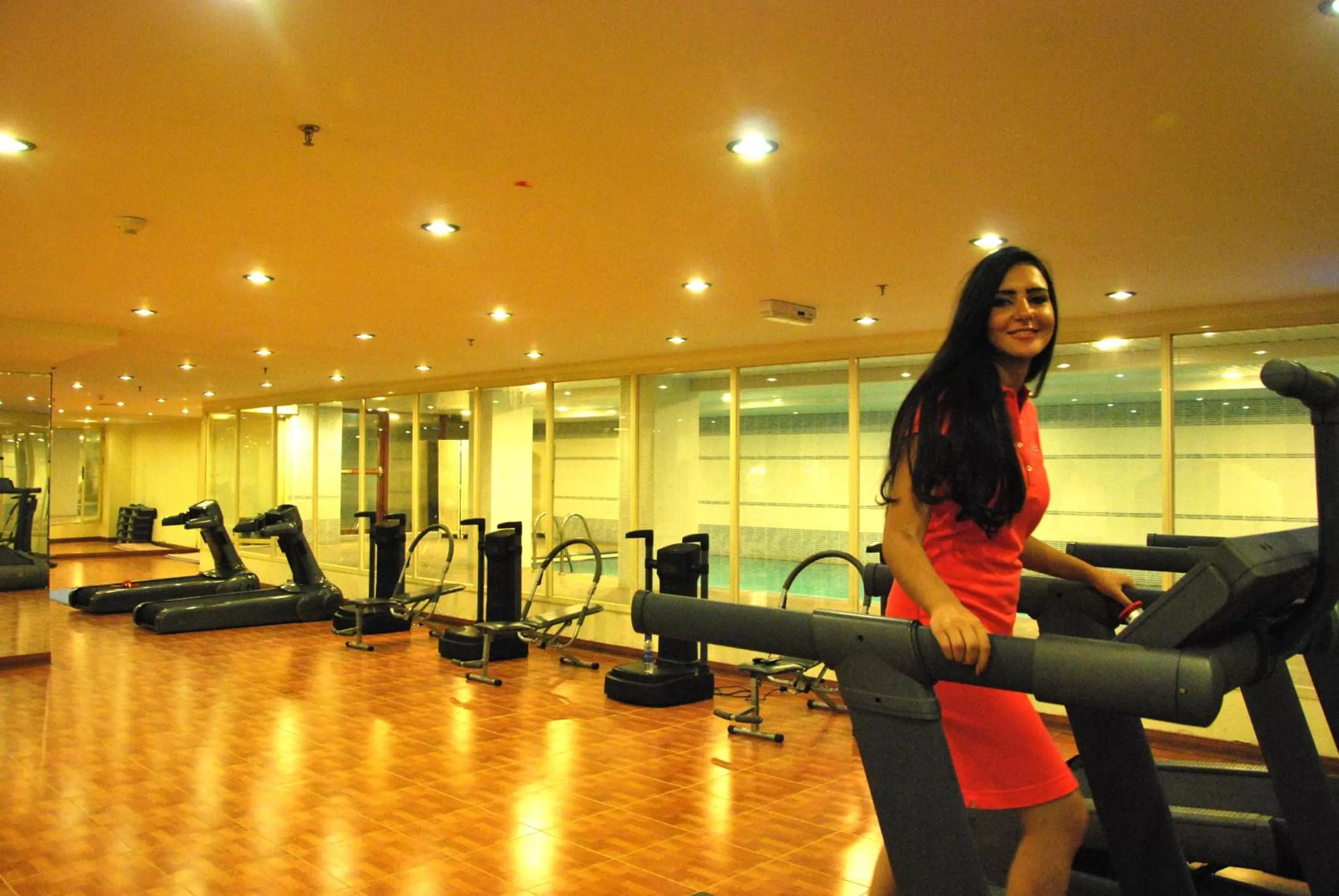 Fitness centre/facilities in The Convention Center & Royal Suites Hotel