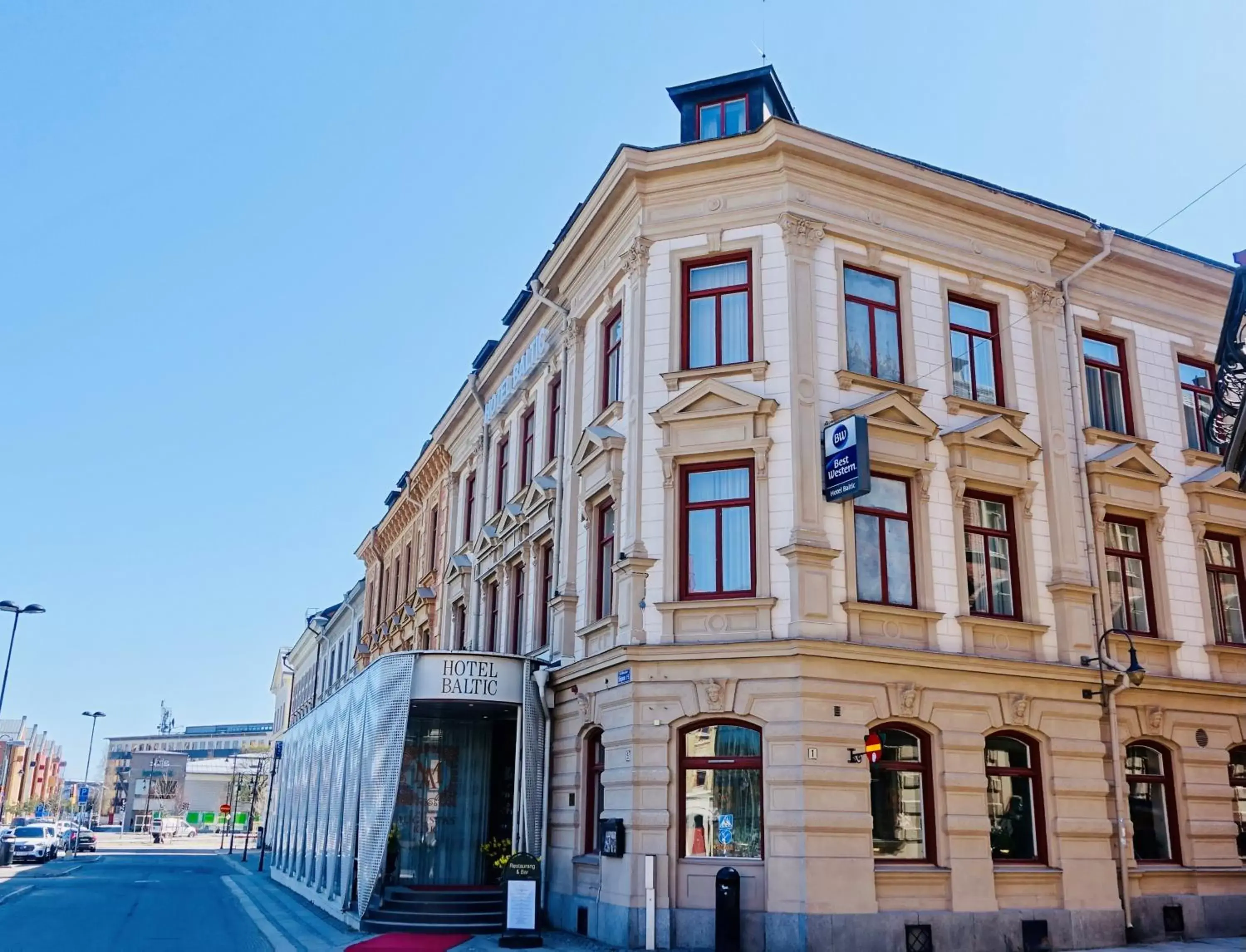 Property building in Best Western Hotel Baltic