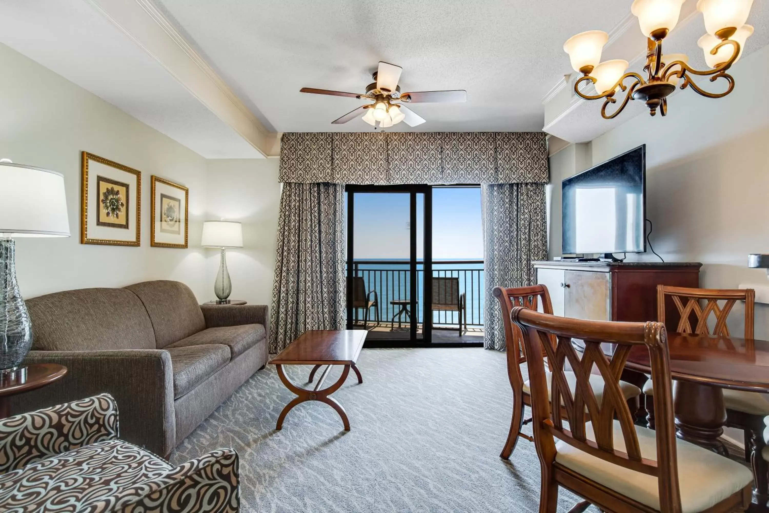 Living room in Anderson Ocean Club and Spa by Oceana Resorts