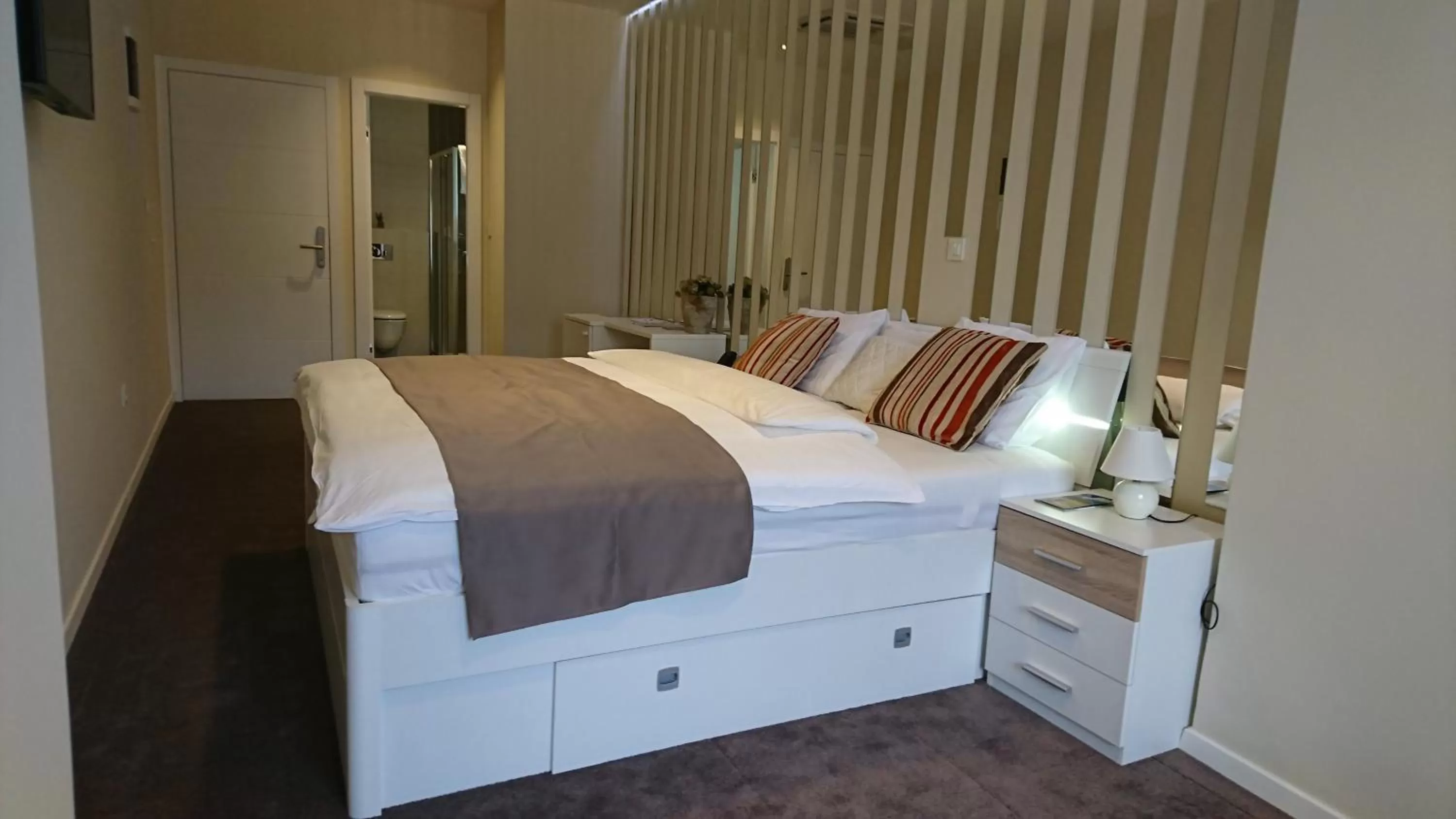 Bed in B&B Schlosser