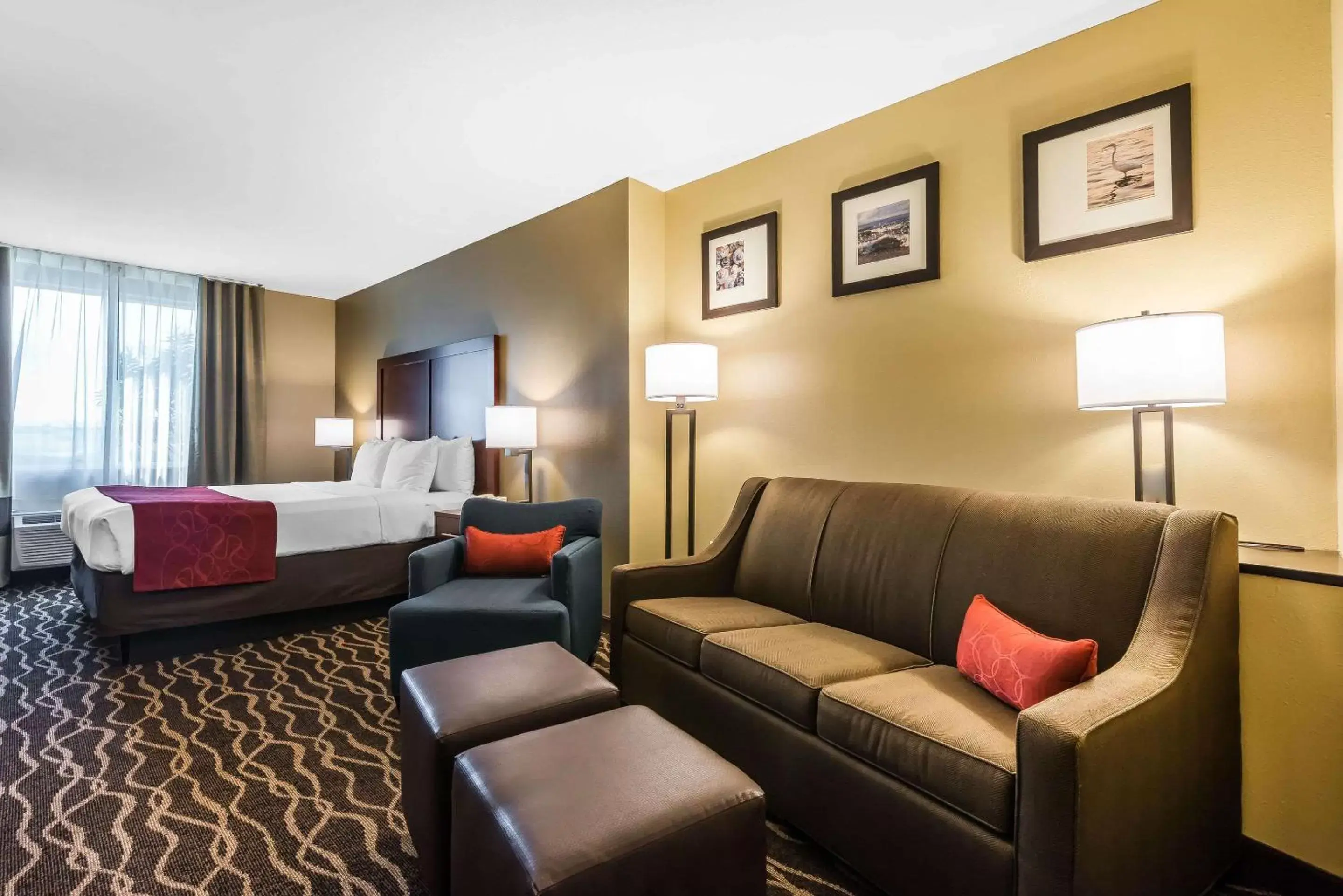 Photo of the whole room in Comfort Suites Tampa Airport North