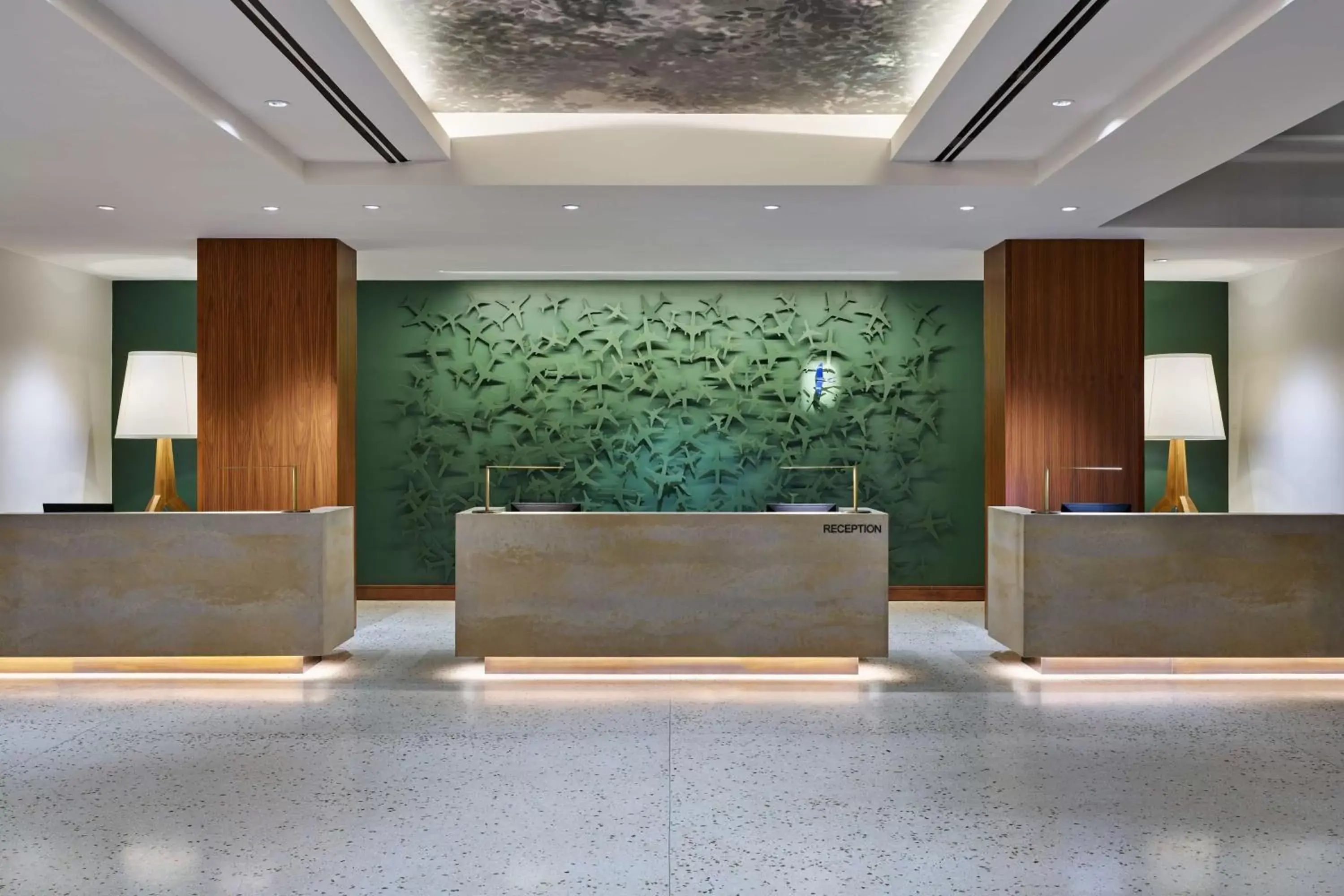 Lobby or reception, Lobby/Reception in Hilton Atlanta Airport