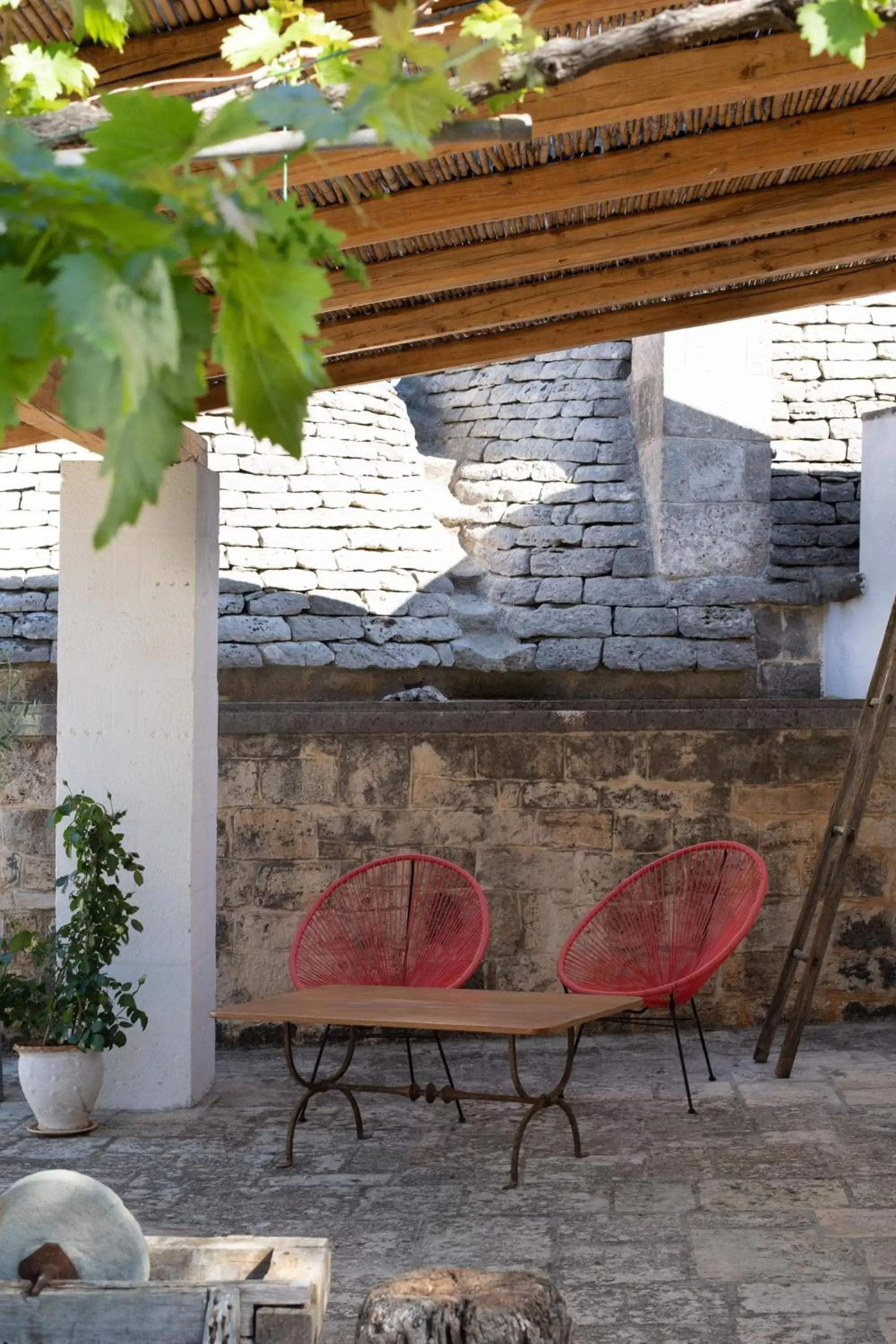 Patio, Seating Area in Trullo Santangelo